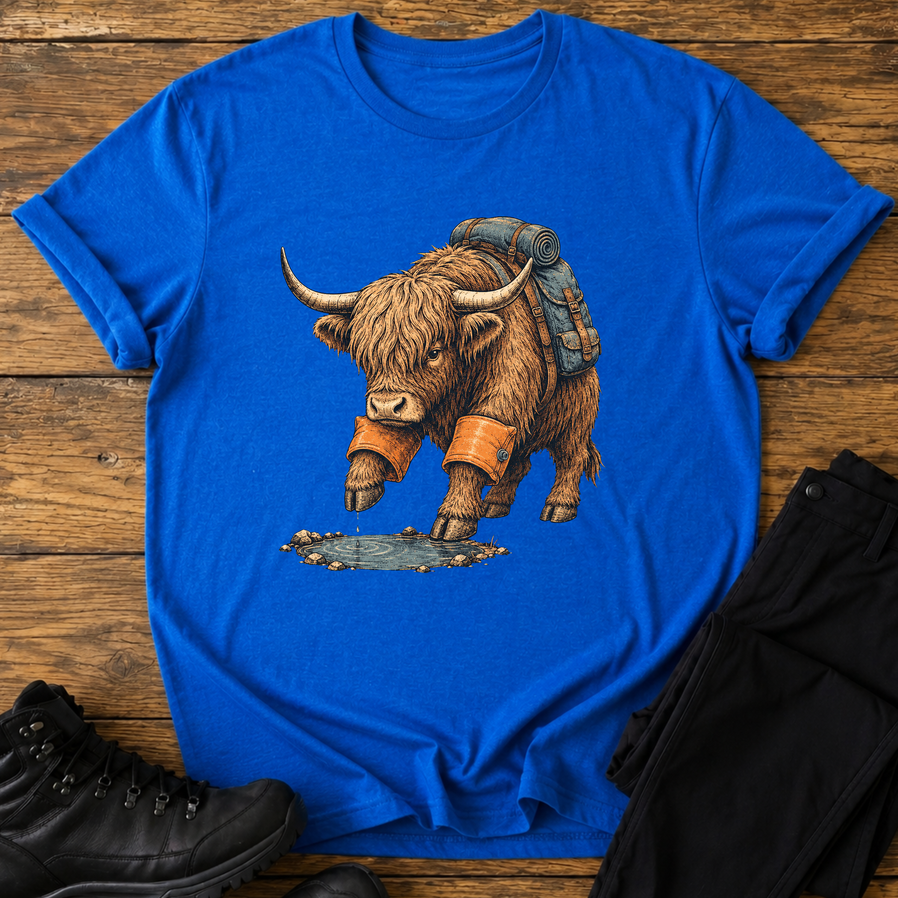 Der Hochland-Hiker T-Shirt