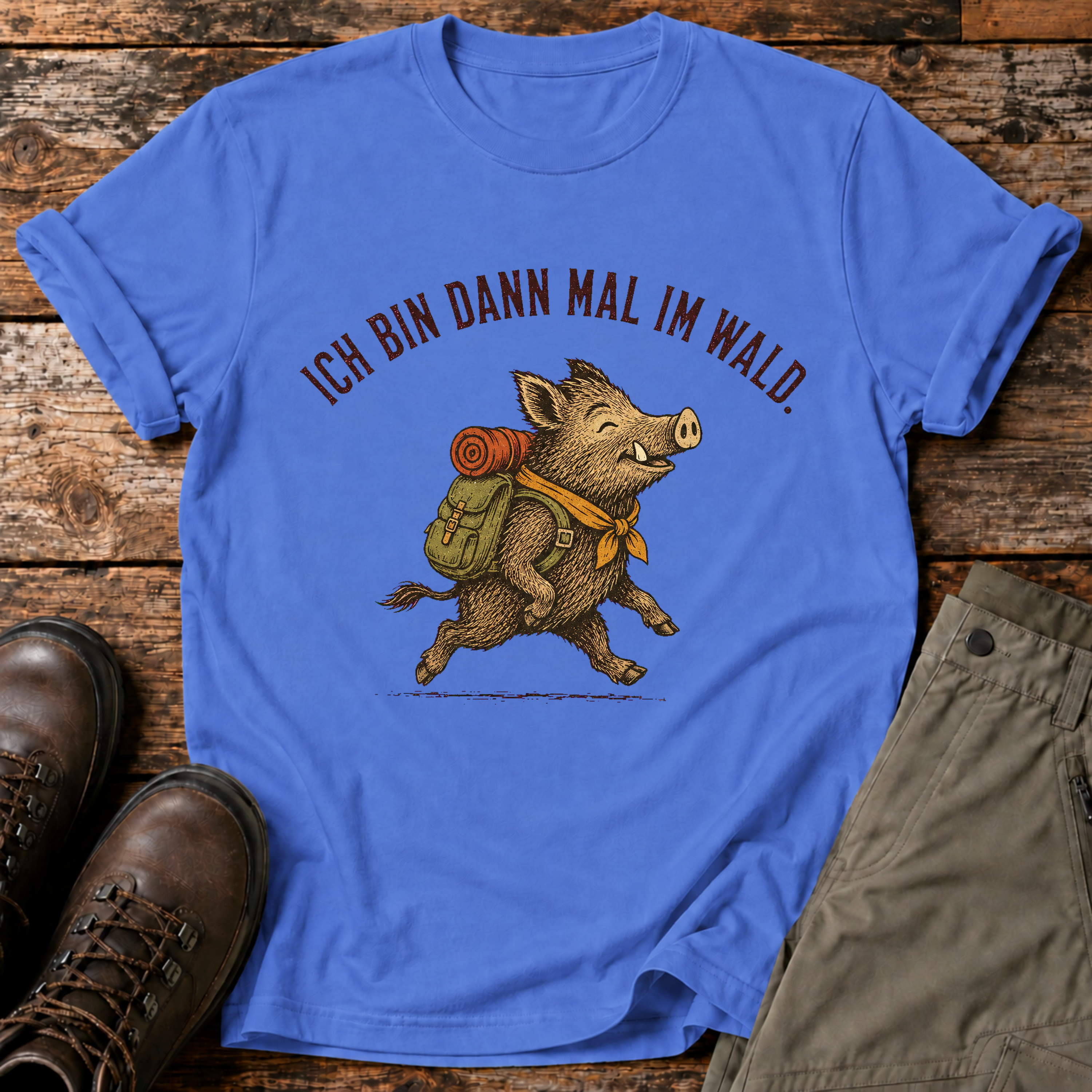 Ich bin dann mal im Wald T-shirt