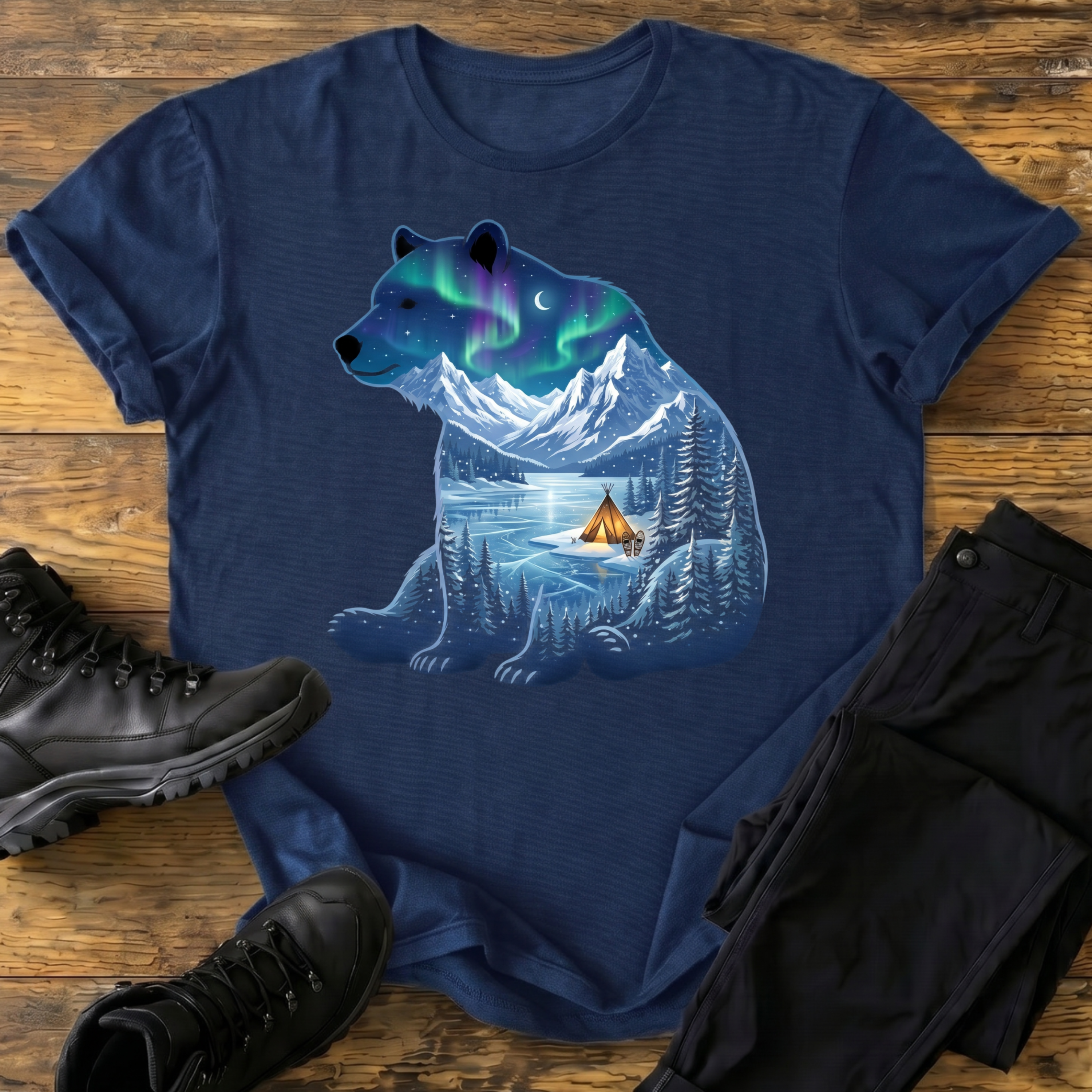 Polarlicht-Traum T-Shirt