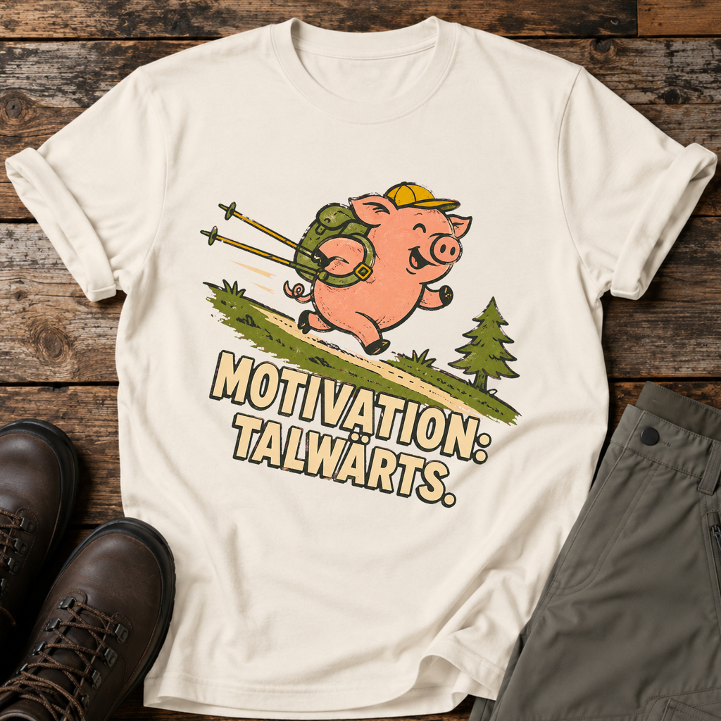 Motivation: Talwärts T-shirt