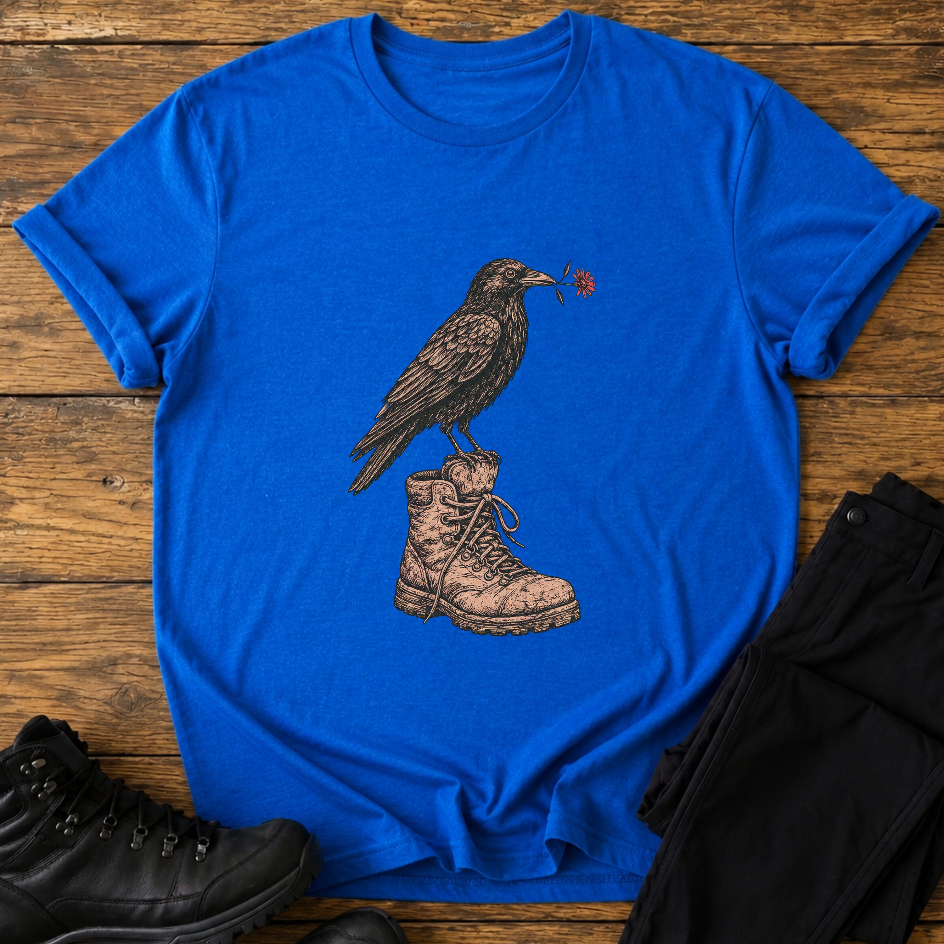 Gefiederter Wandergruß T-Shirt