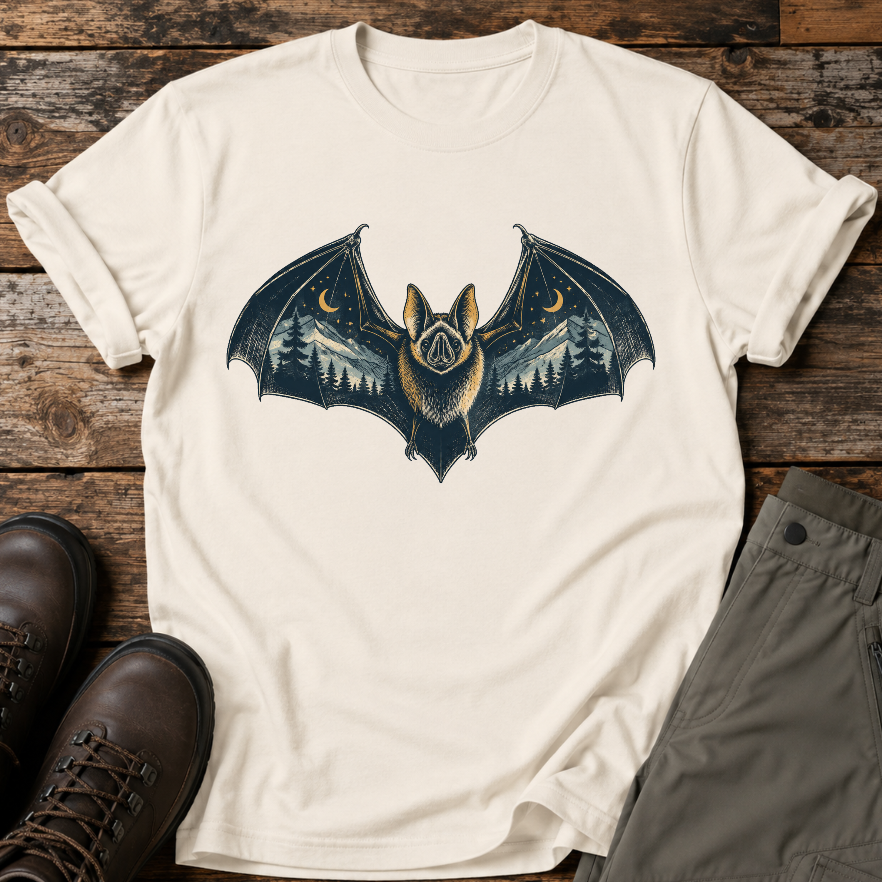 Schatten über den Gipfeln T-shirt