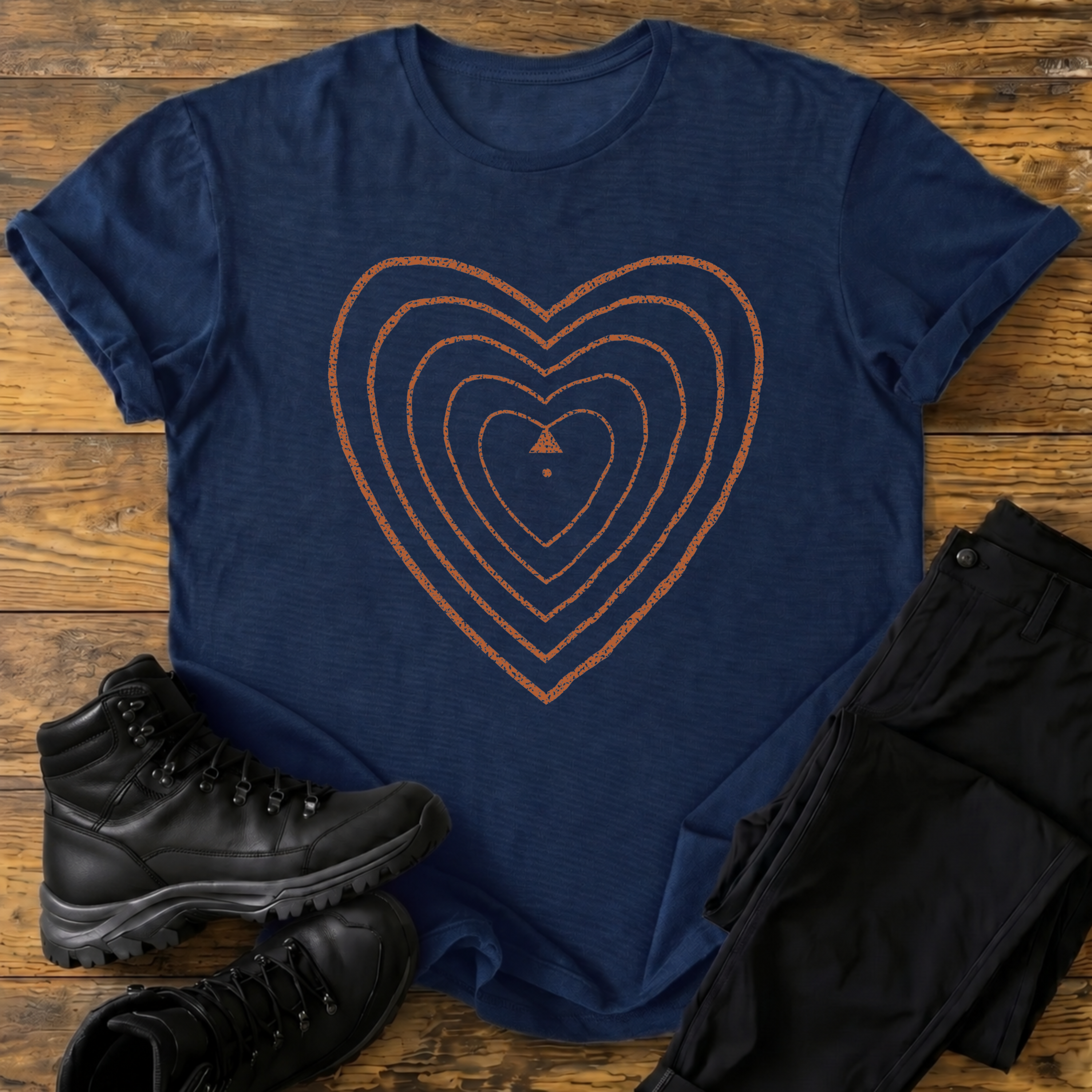 Herz-Echo T-Shirt