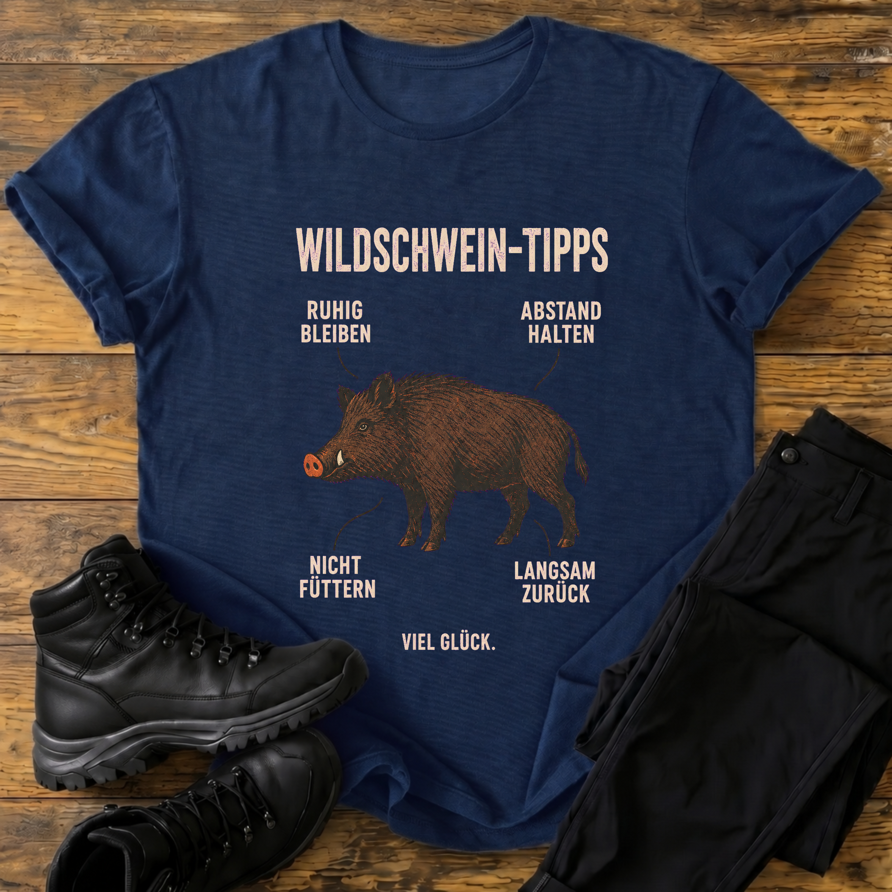 Wildschwein-Tipps T-Shirt