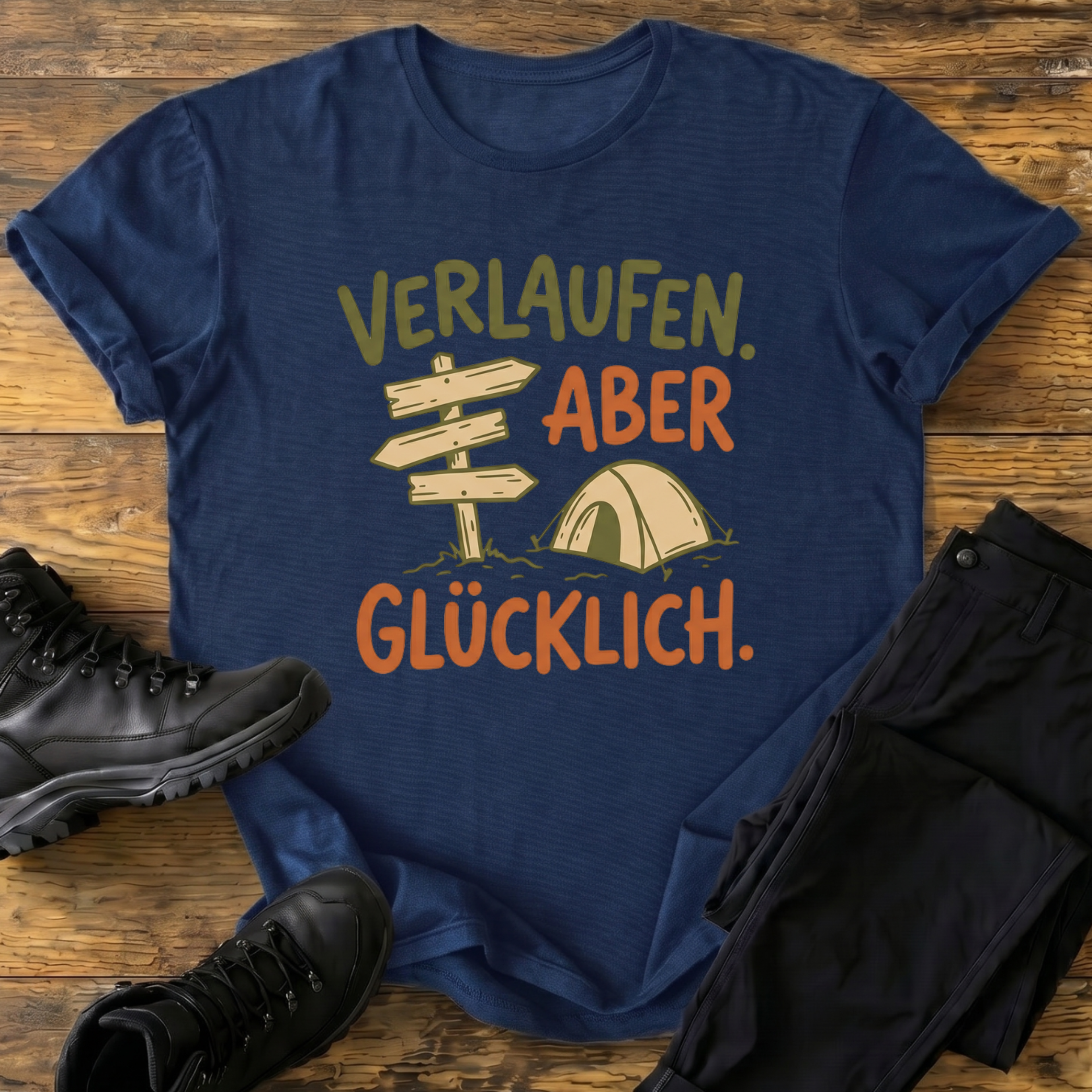 Verlaufen, aber glücklich T-Shirt