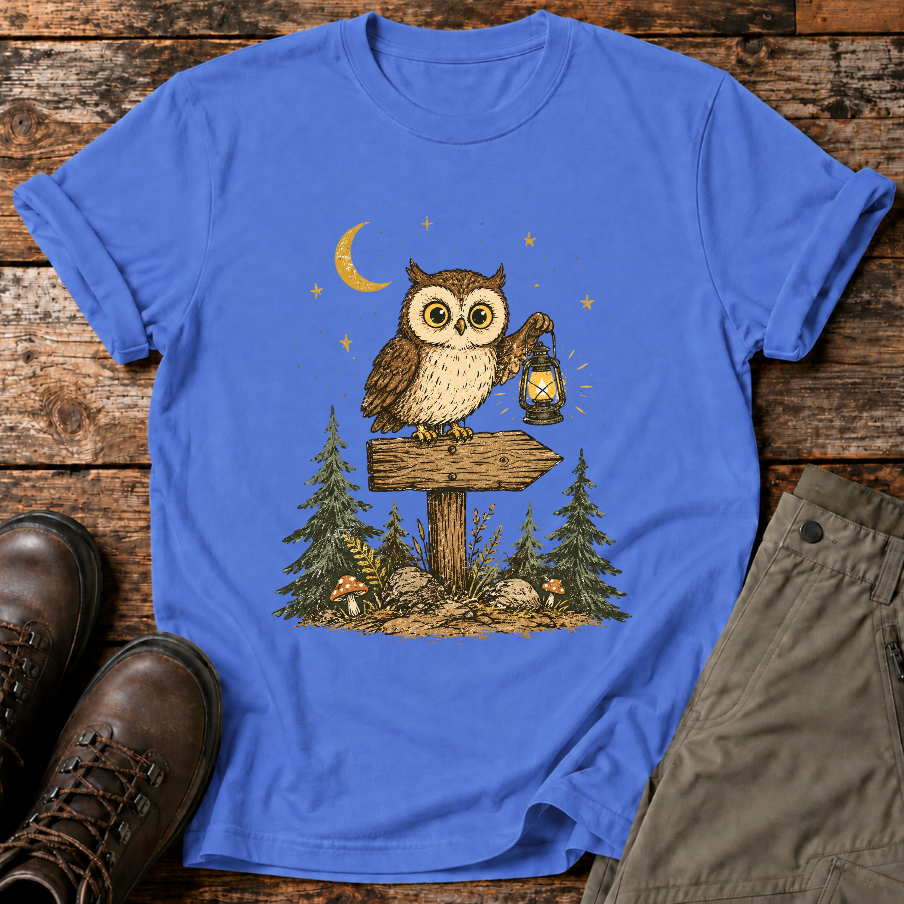 Wegweiser der Nacht T-shirt