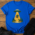 Außerirdische Camping-Beute T-Shirt