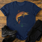Maulwurf im Wanderschuh T-Shirt