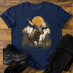 Geweih und Gipfel T-Shirt