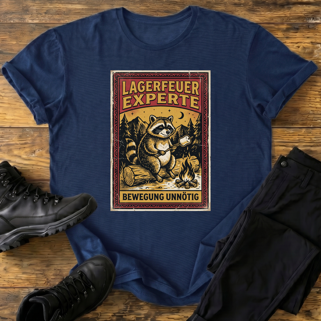 Lagerfeuer-Experte T-Shirt
