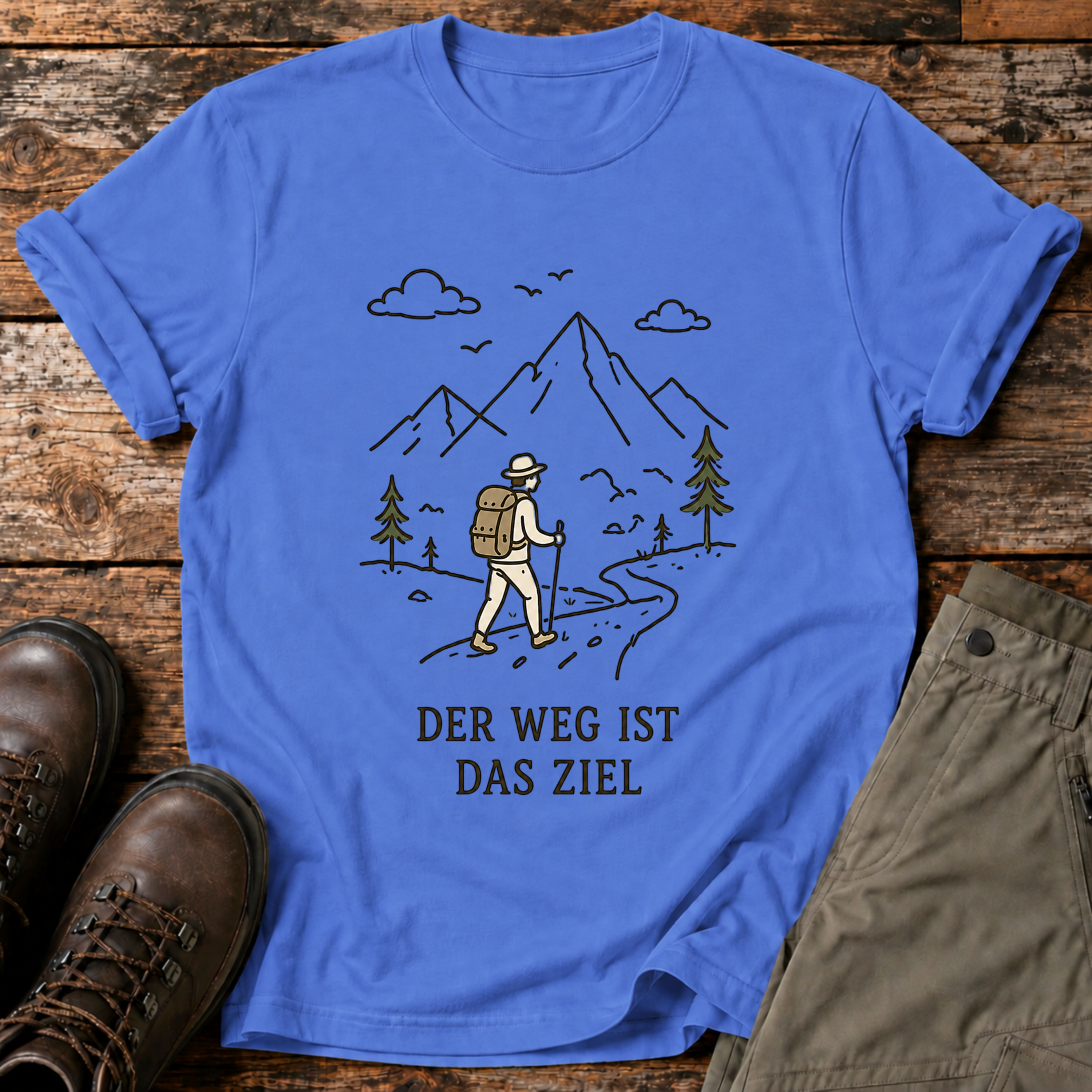 Der Weg ist das Ziel T-shirt