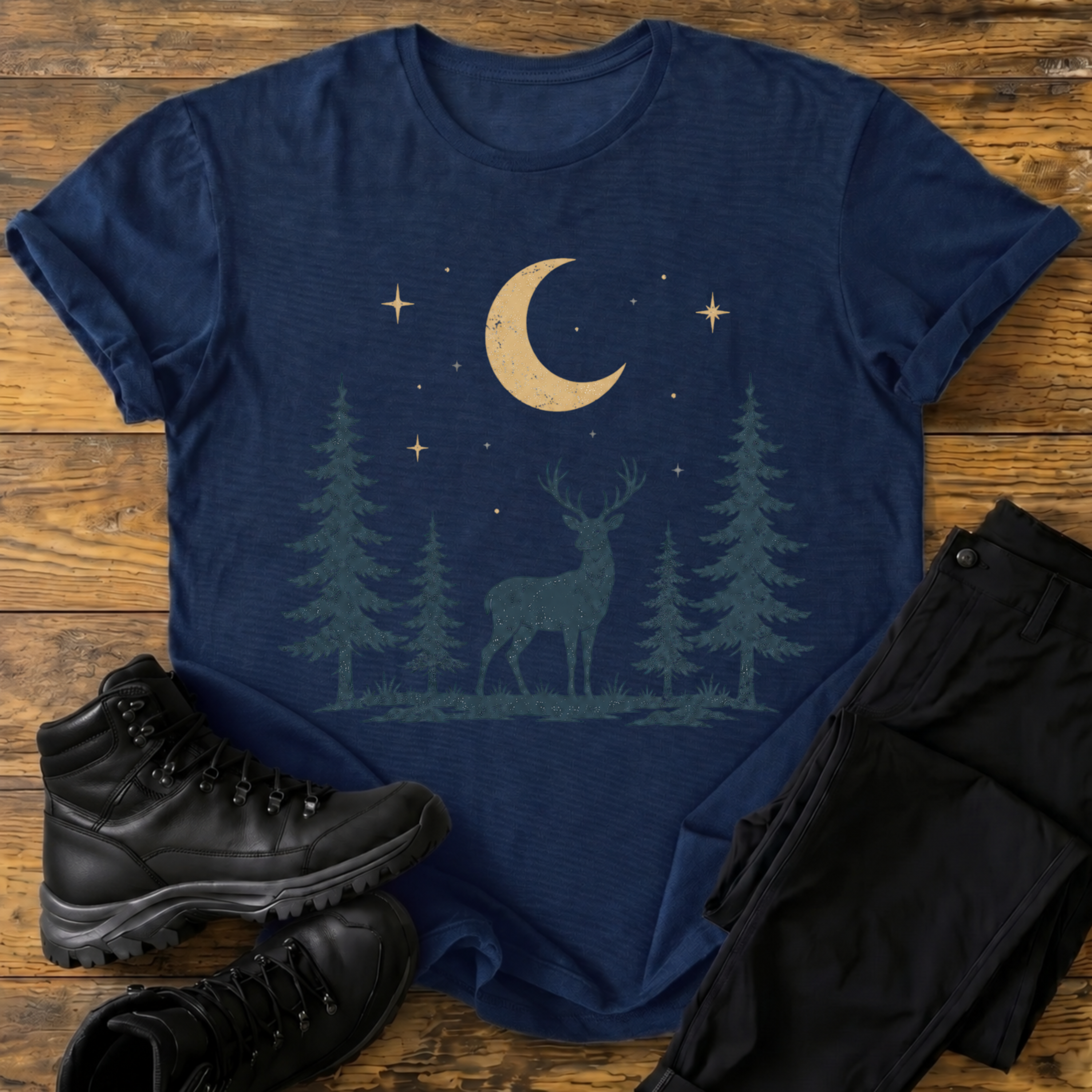 Nachtzauber im Tann T-Shirt