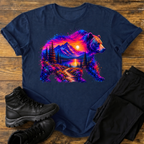 Der leuchtende Grizzly T-Shirt