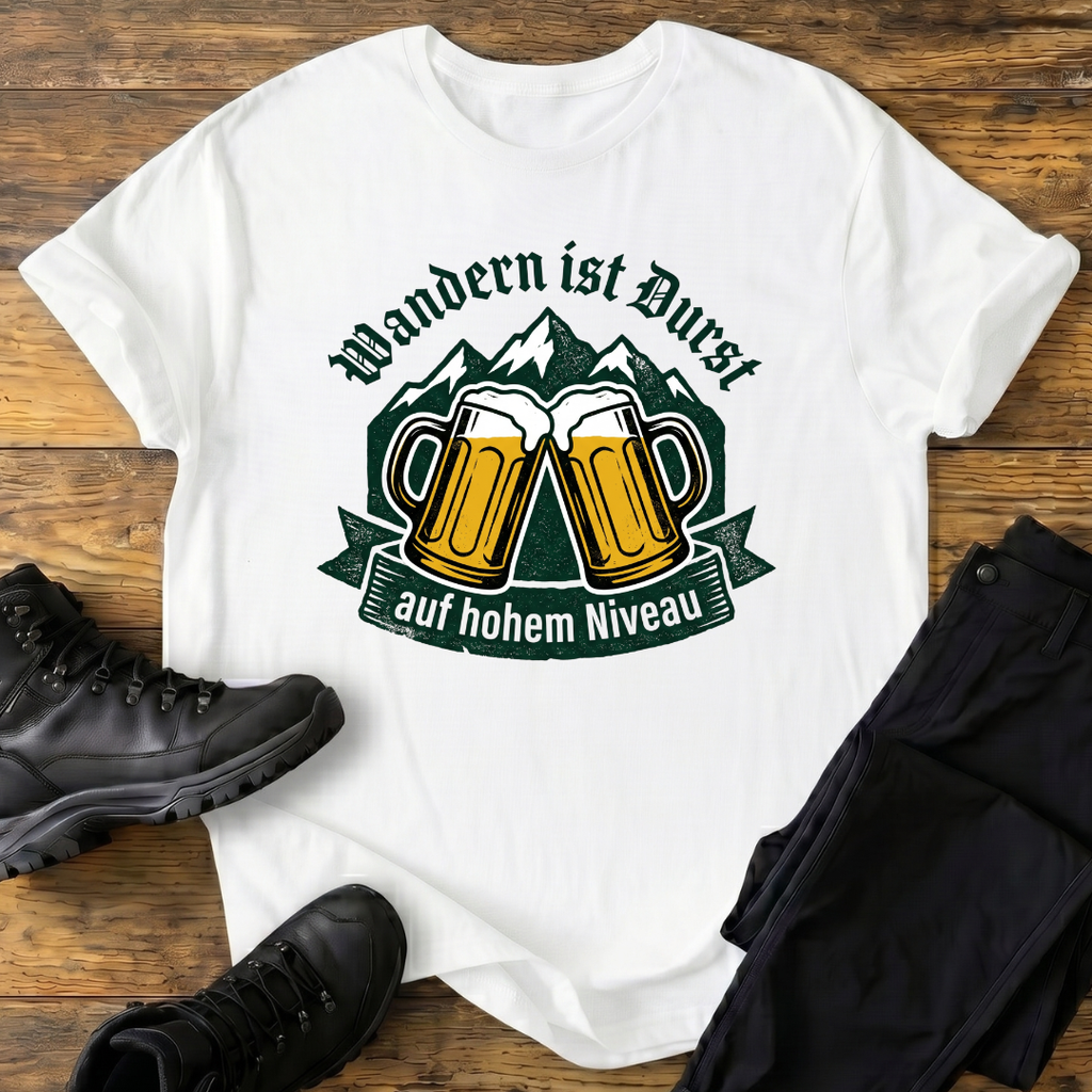 Wandern ist Durst T-Shirt