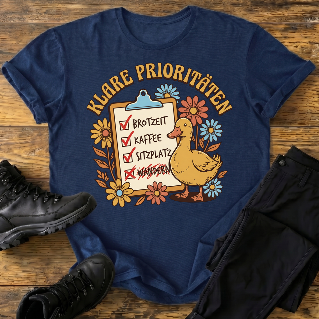 Klare Prioritäten T-Shirt