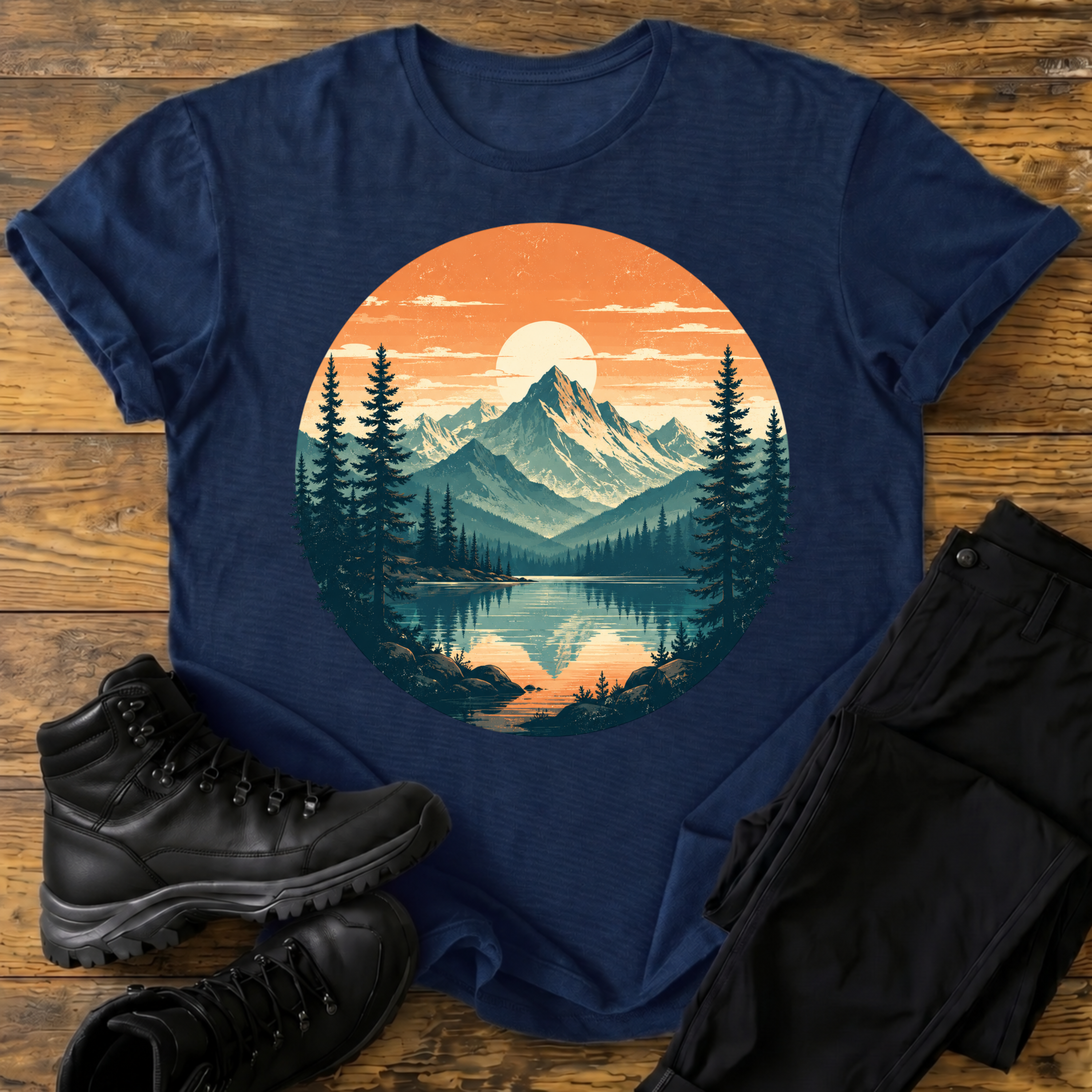 Gipfelspiegelung T-Shirt