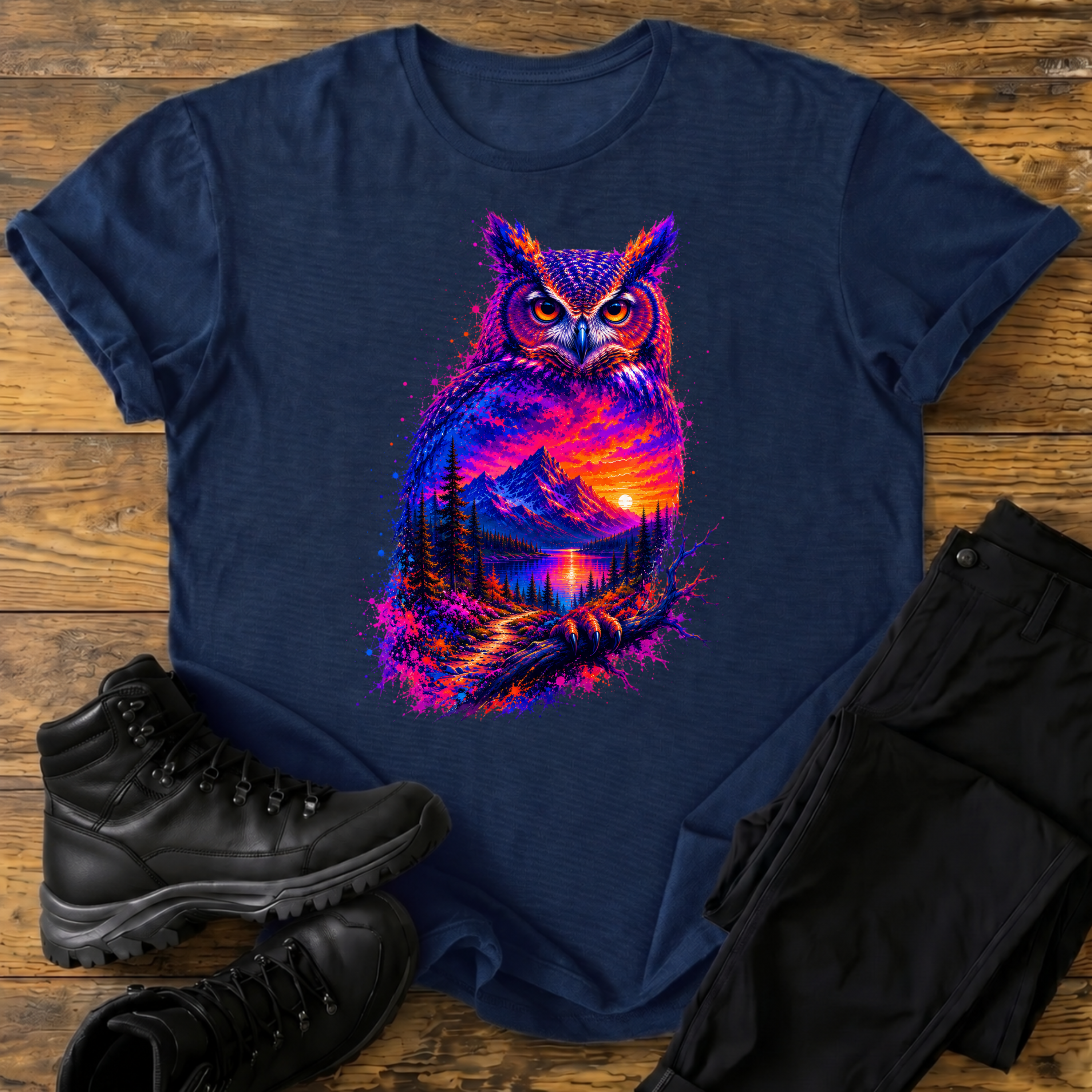 Der leuchtende Nachtwächter T-Shirt