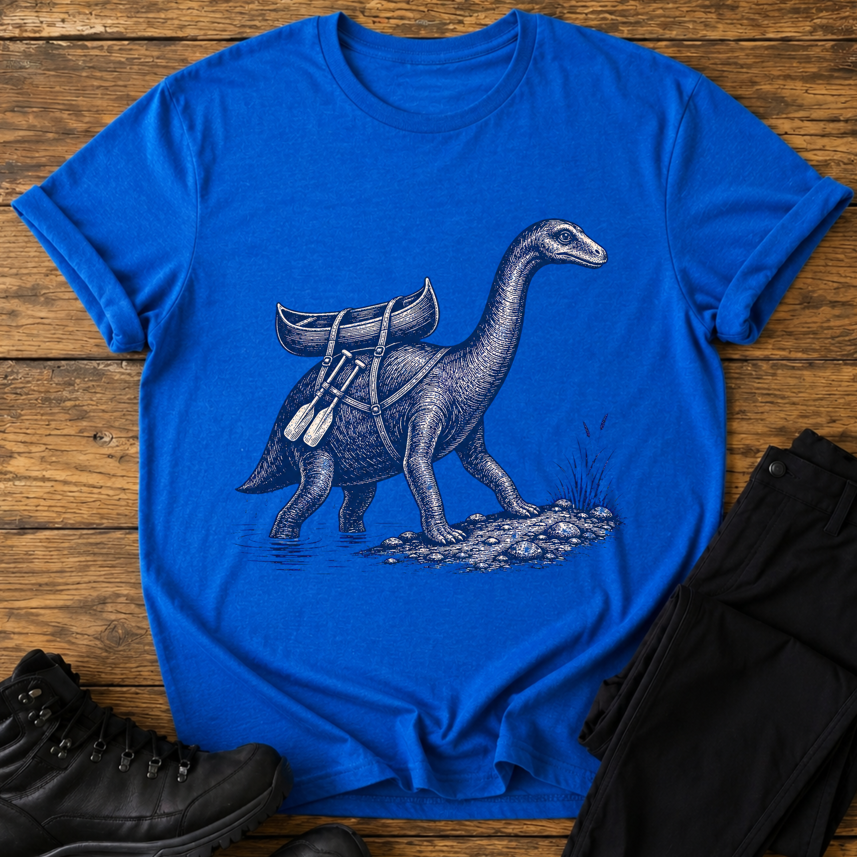 Das paddelnde Ungeheuer T-Shirt