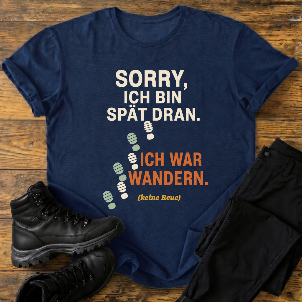 Ich war Wandern T-Shirt
