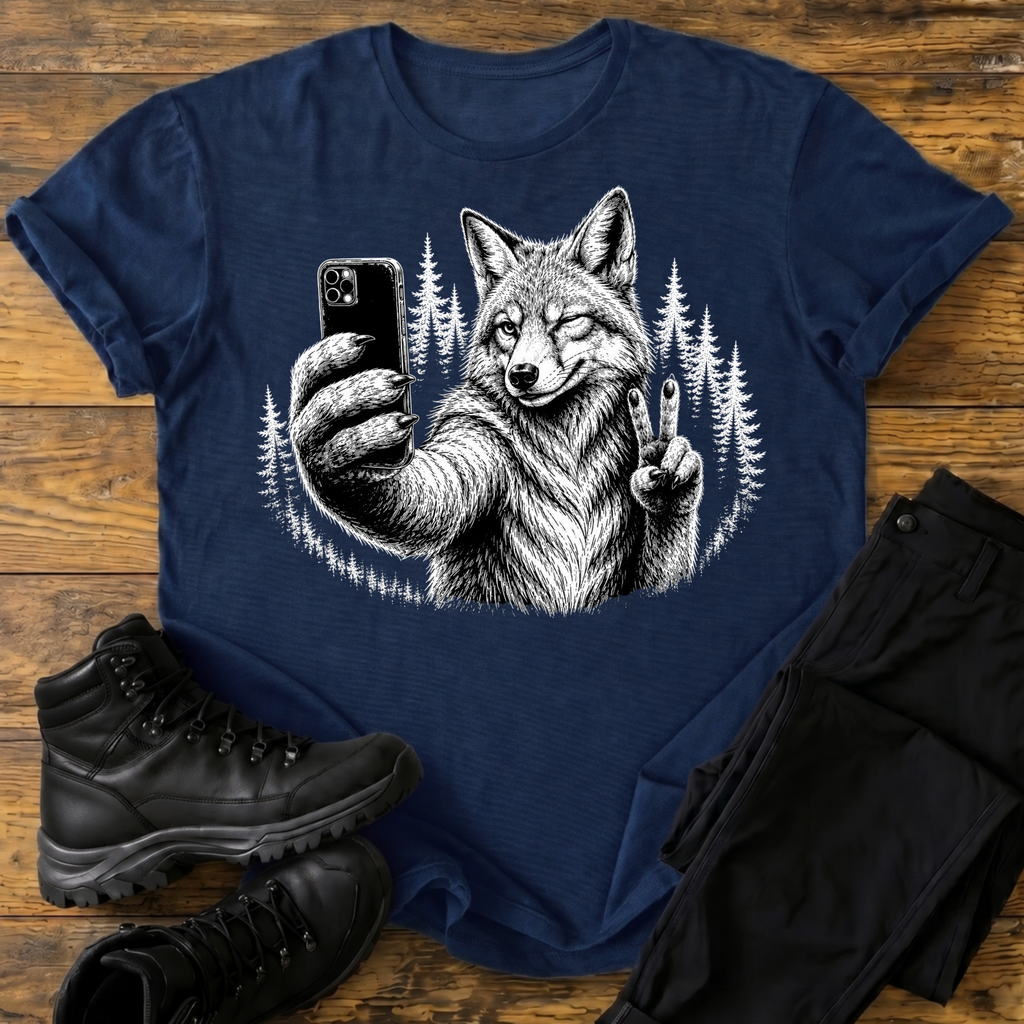 Wolf Selfie T-Shirt