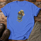 Wander-Hummel auf Distel T-shirt