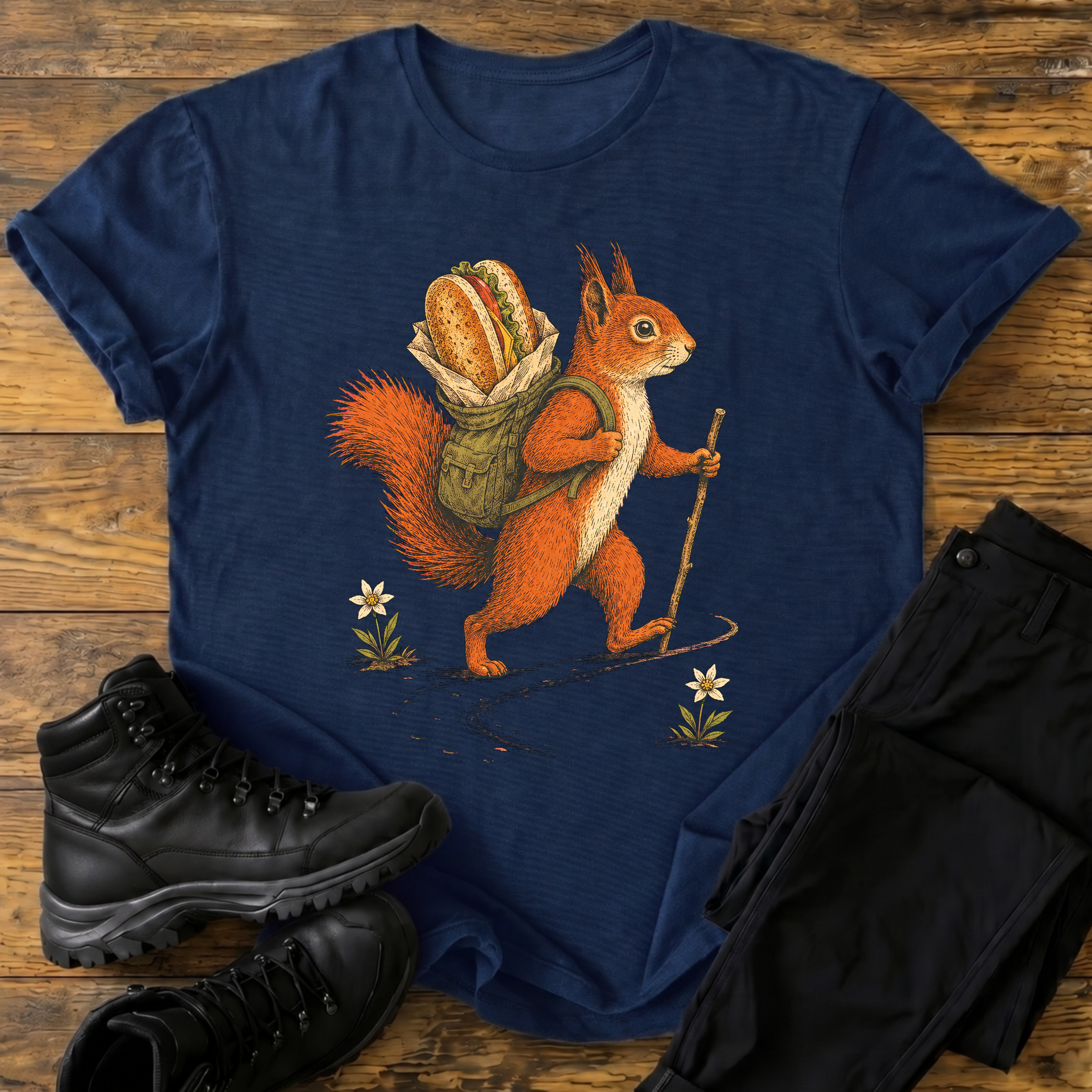 Eichhörnchen Proviant T-Shirt