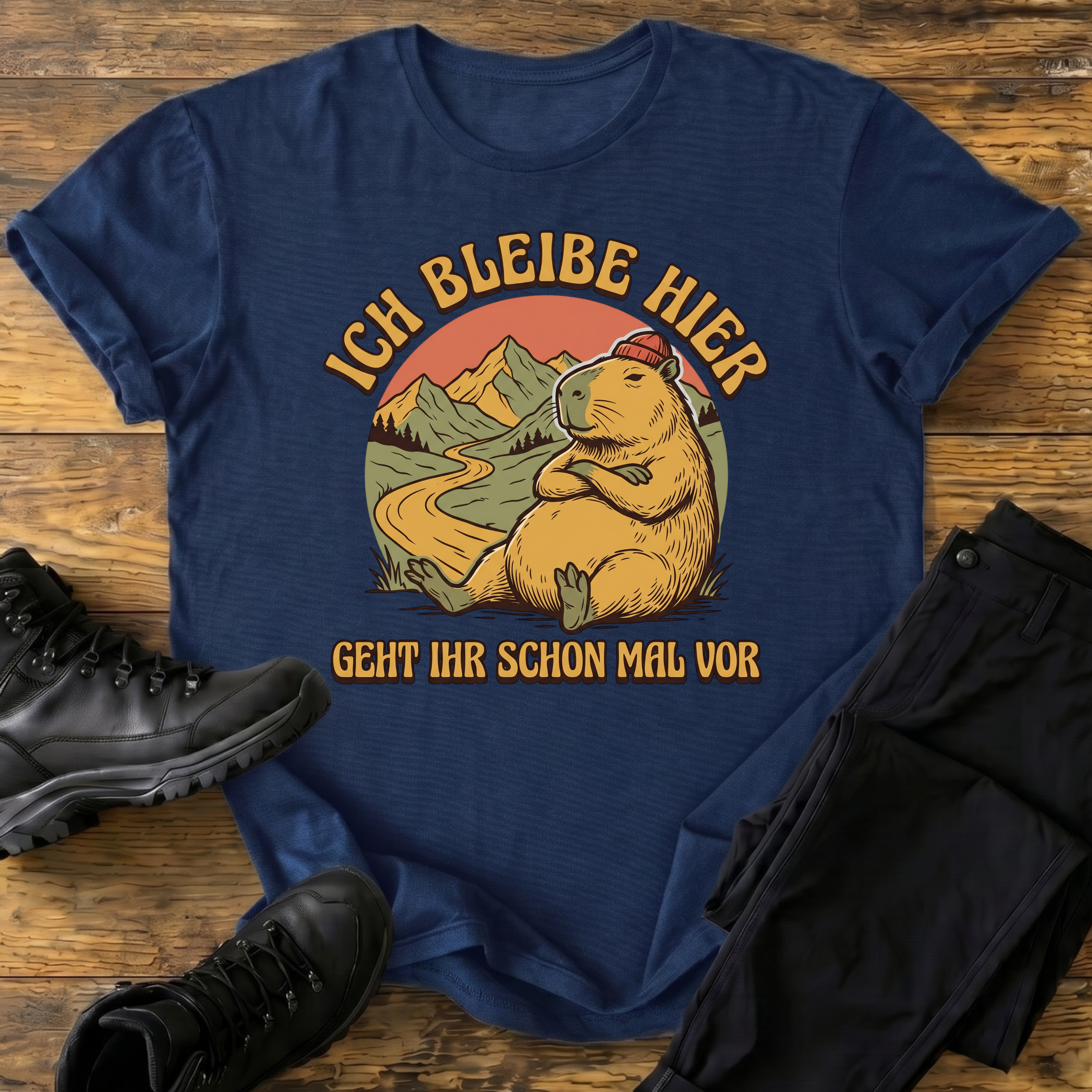 Ich bleibe hier T-Shirt