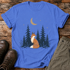 Mondnacht-Fuchs T-shirt