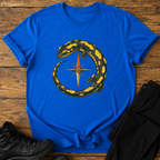 Feuersalamander und Kompass T-Shirt