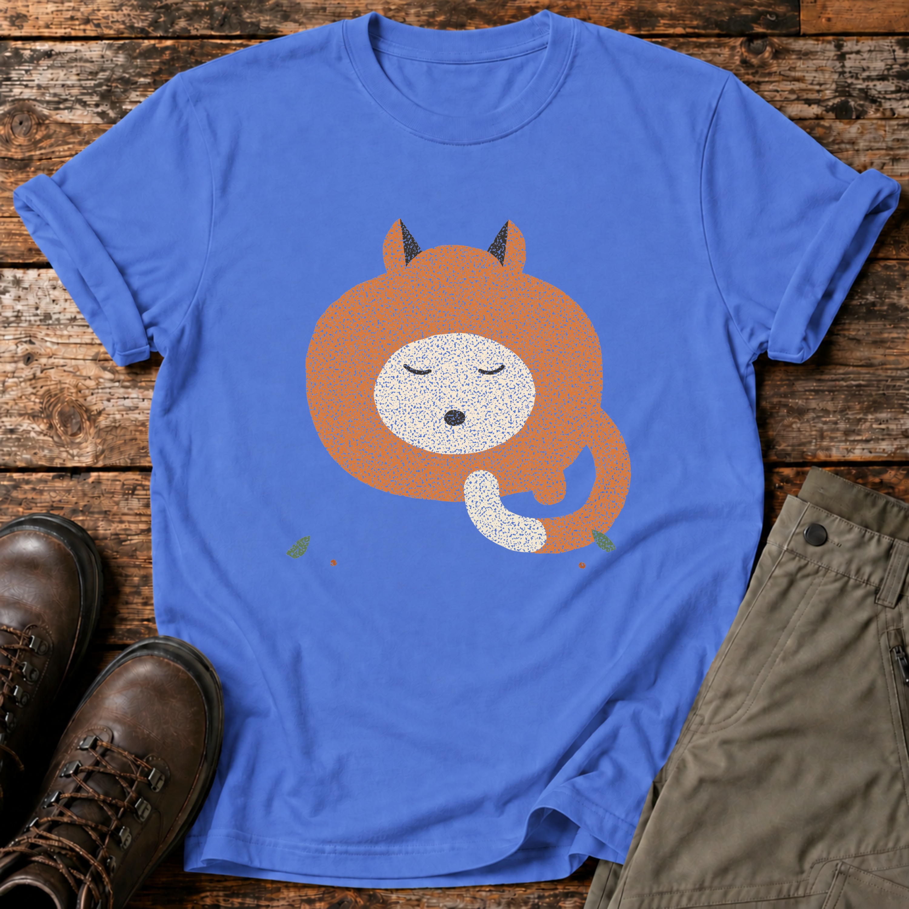 Schalfender Fuchs T-shirt