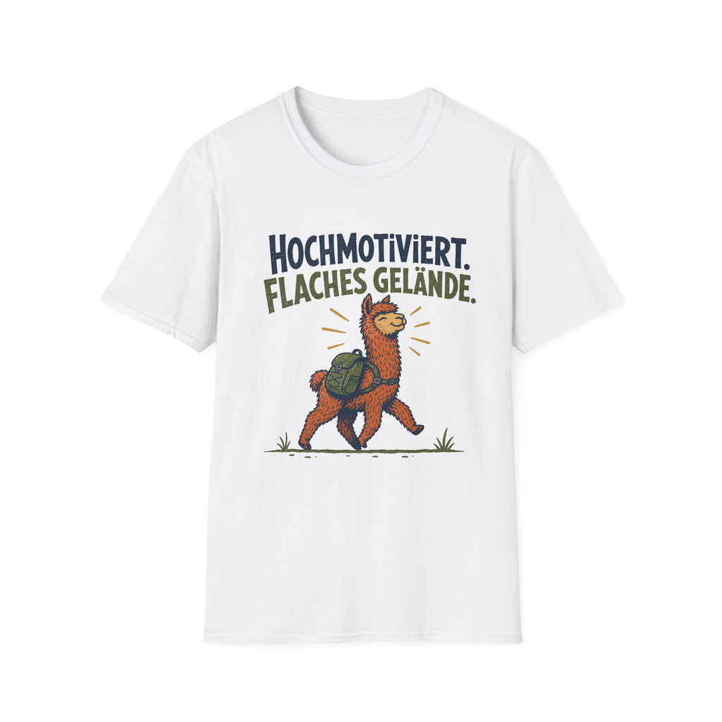 Hochmotiviert, Flaches Gelände T-Shirt