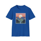 Retro-Natur-Raster T-Shirt