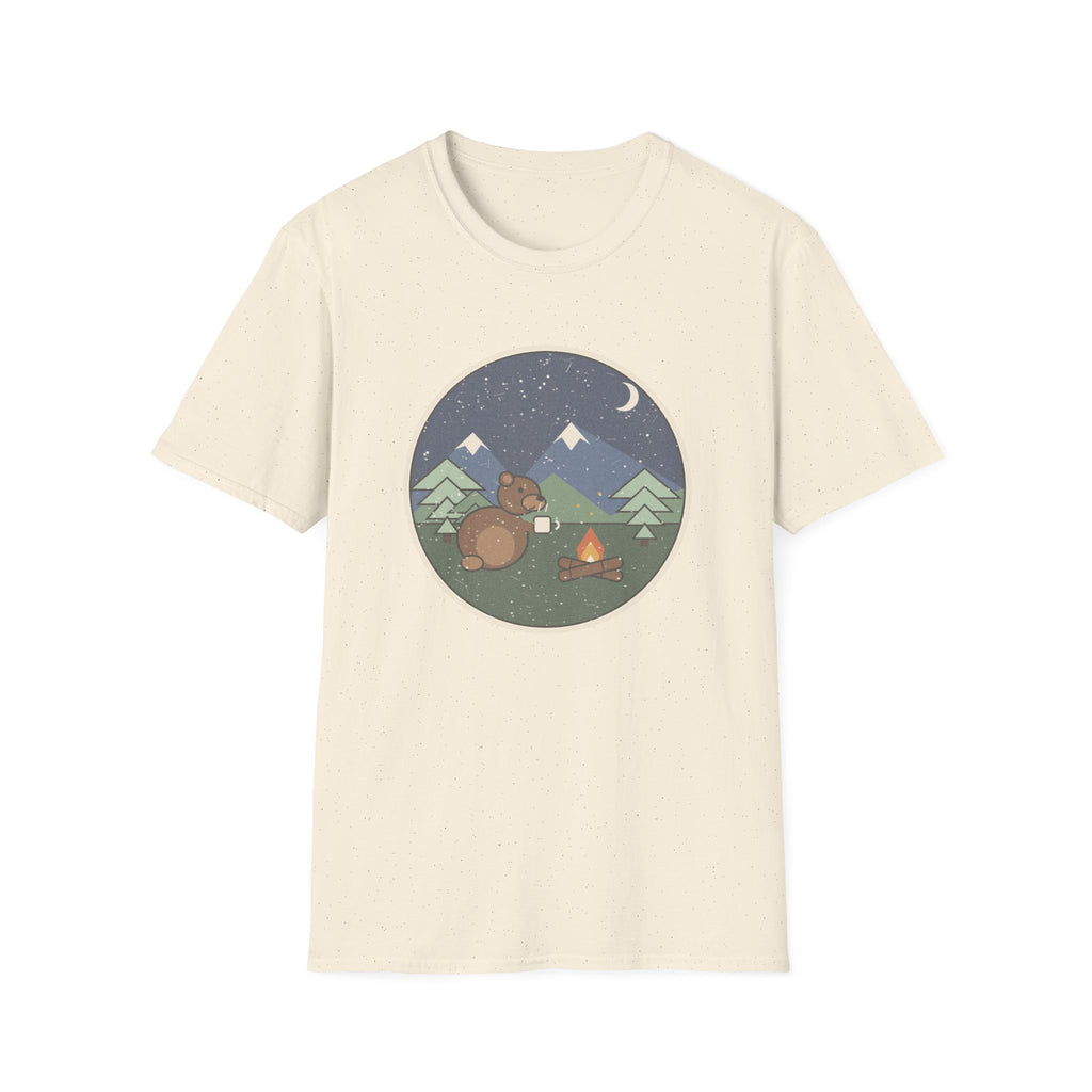 Bär am Lagerfeuer T-Shirt