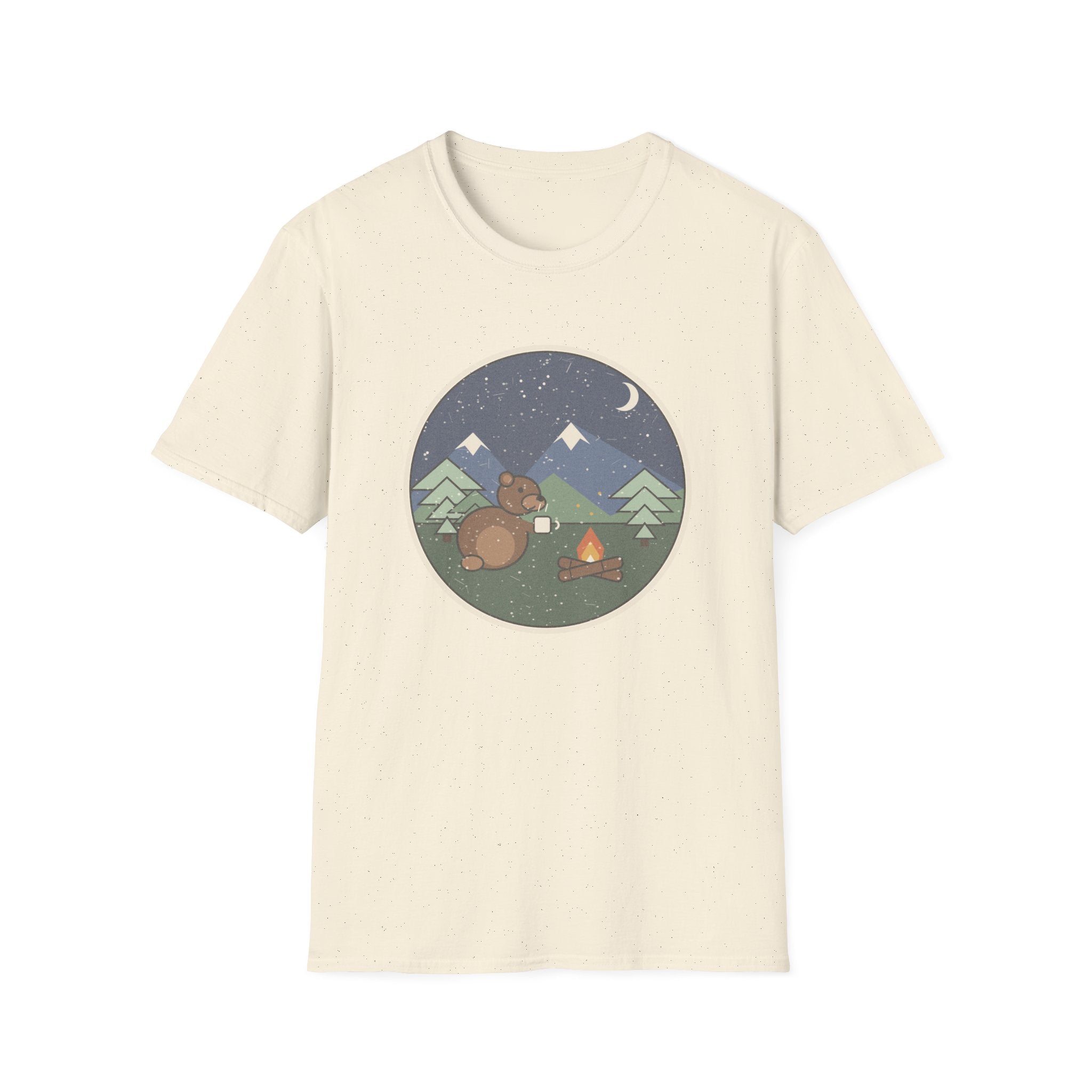 Bär am Lagerfeuer T-Shirt