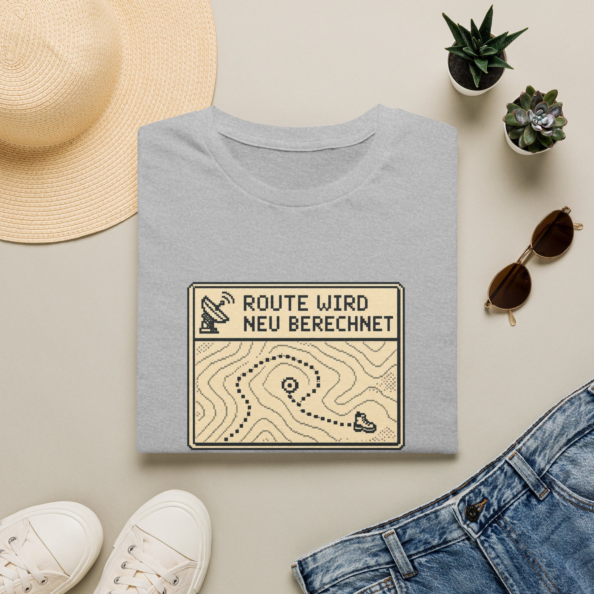 Route wird neu berechnet T-Shirt