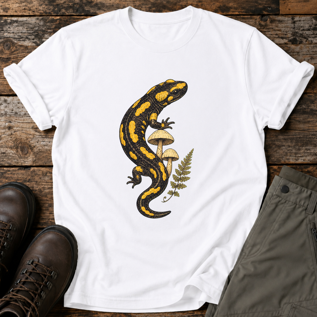 Feuersalamander & Pilze T-shirt