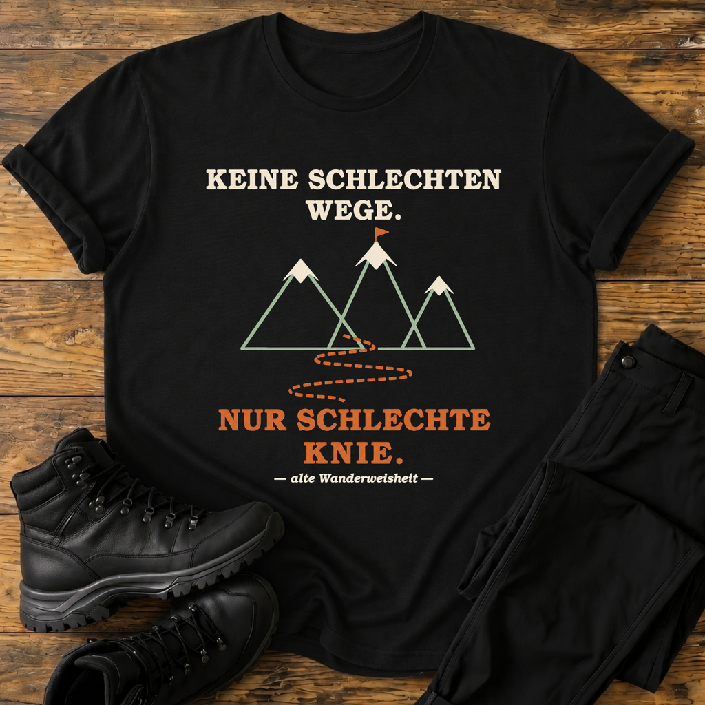 Keine schlechten Wege T-Shirt