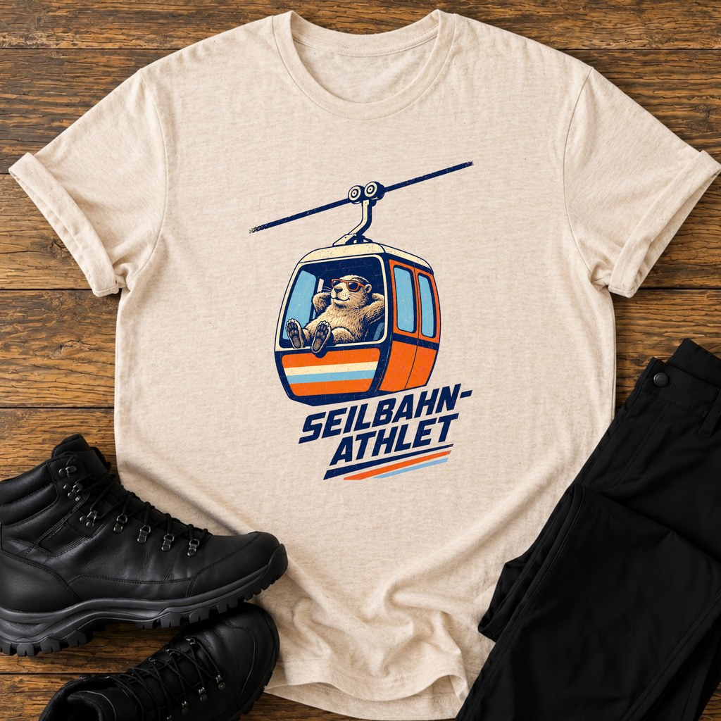 Seilbahn Athlet T-Shirt