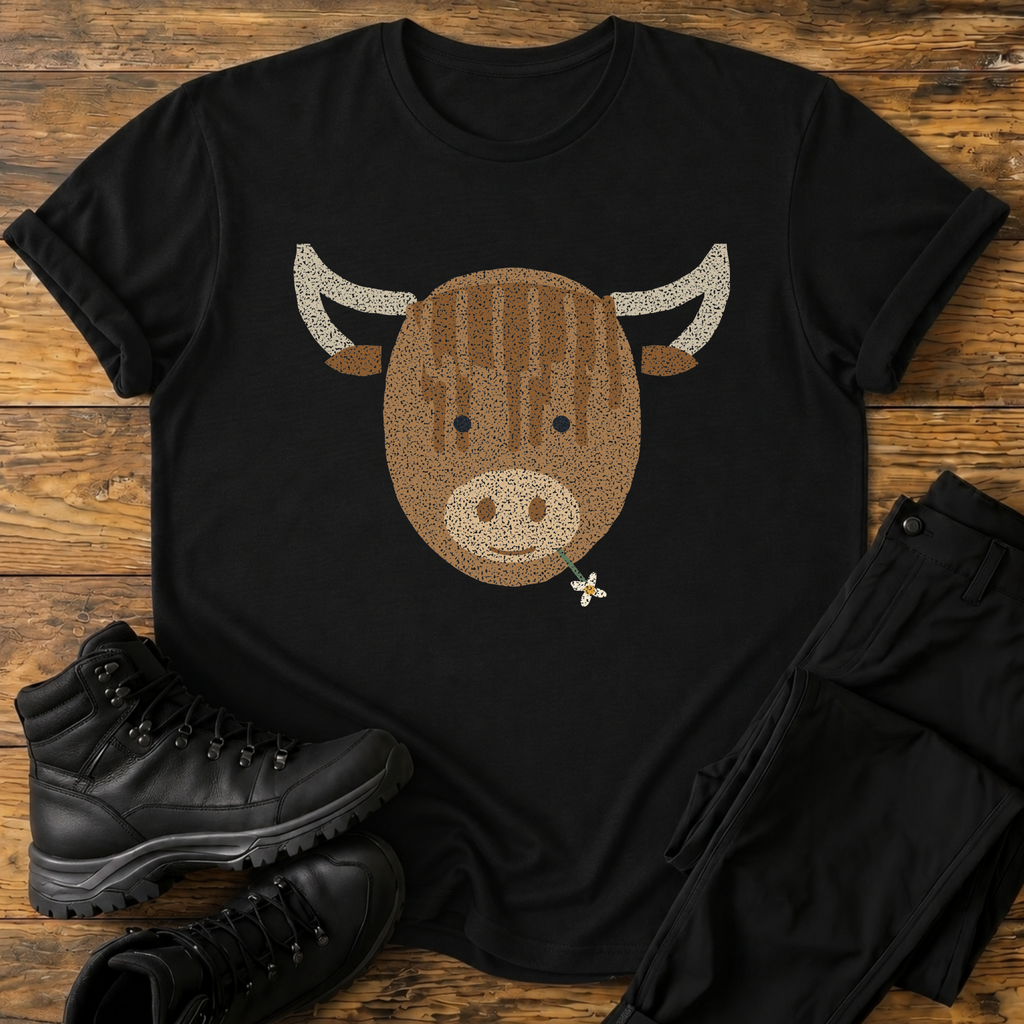 Zottelchen mit Blume T-Shirt