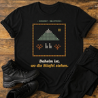 Daheim ist, wo die Stiefel stehen T-Shirt