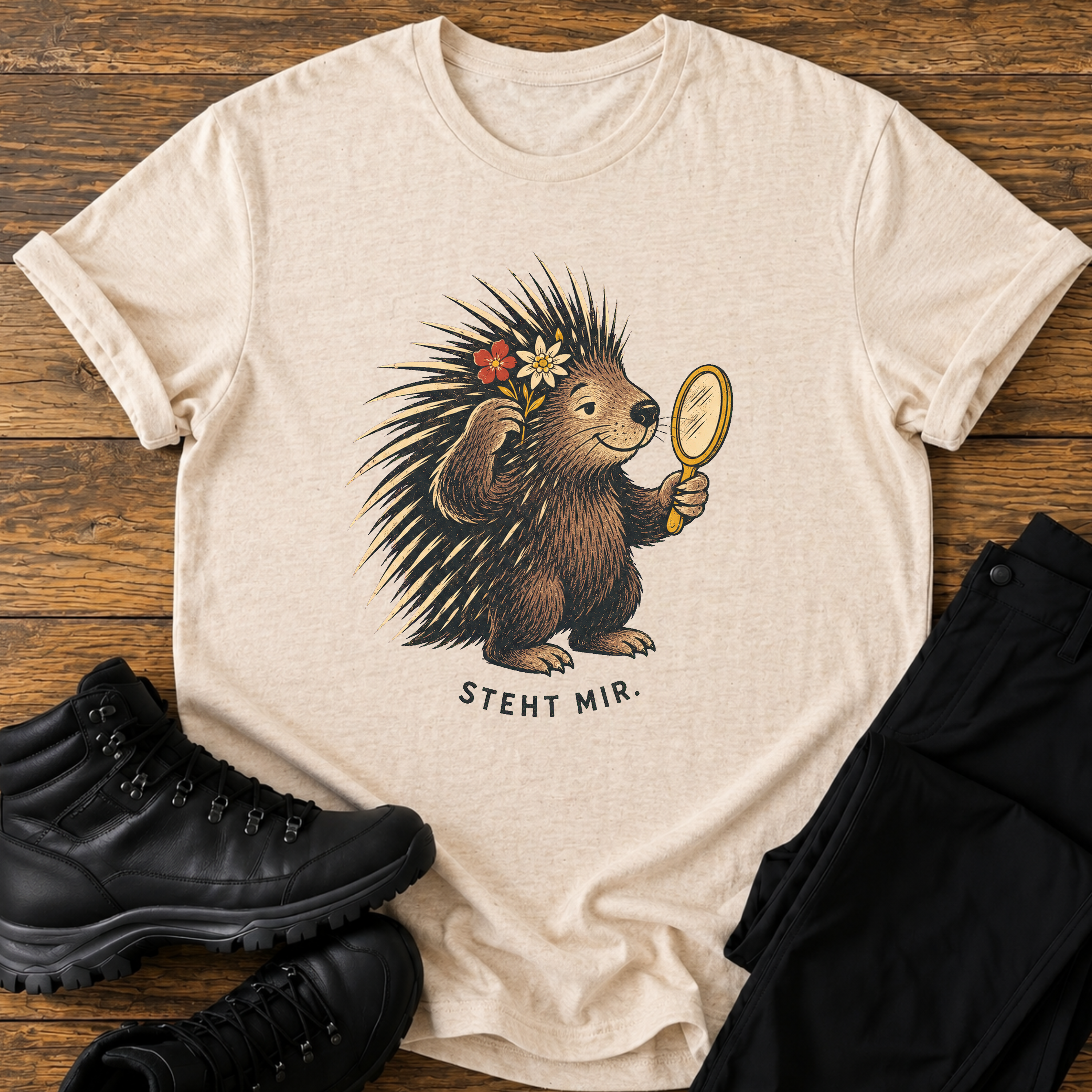 Steht mir. T-Shirt