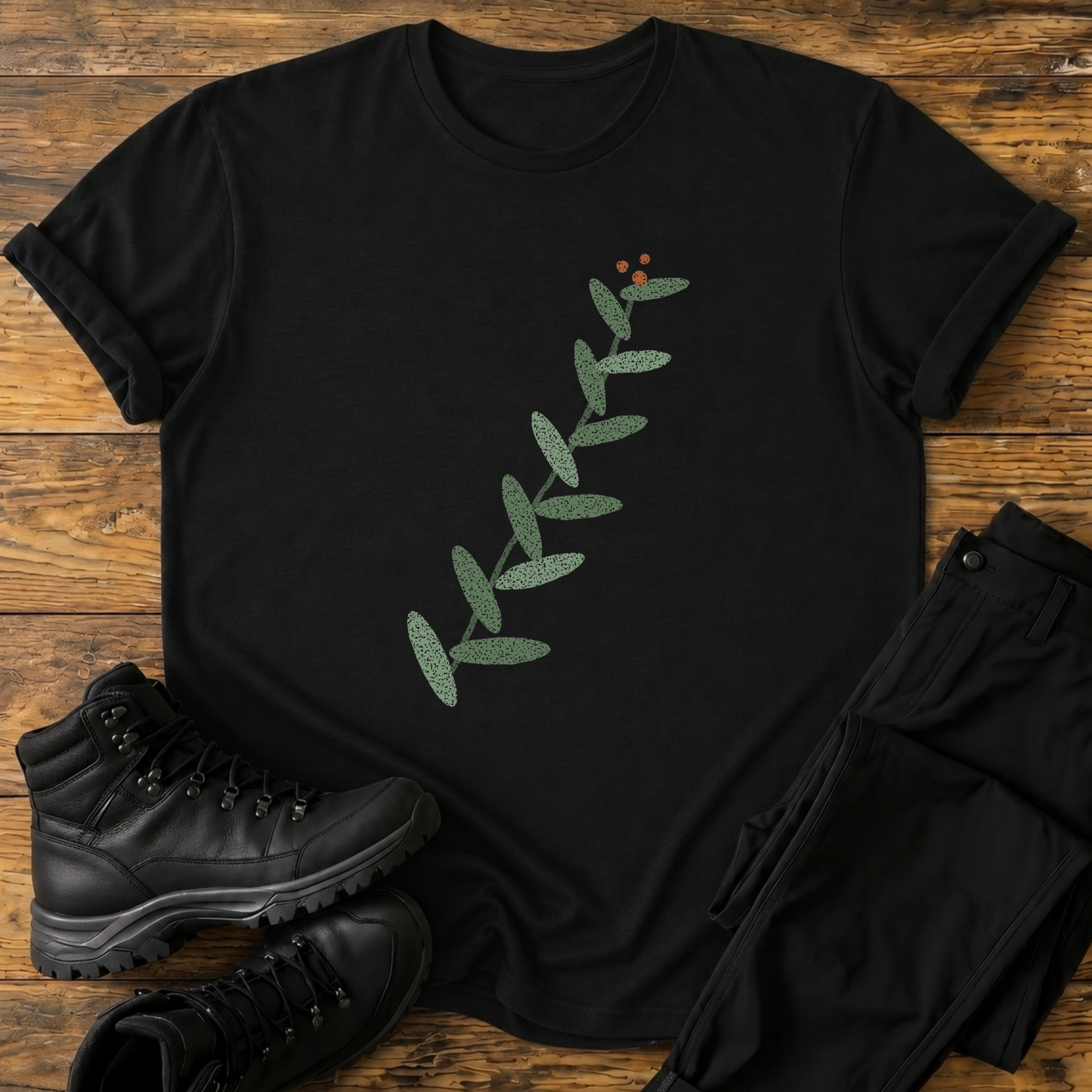 Eukalyptus-Zweig T-Shirt