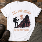 Ziel vor augen beine im protest T-shirt