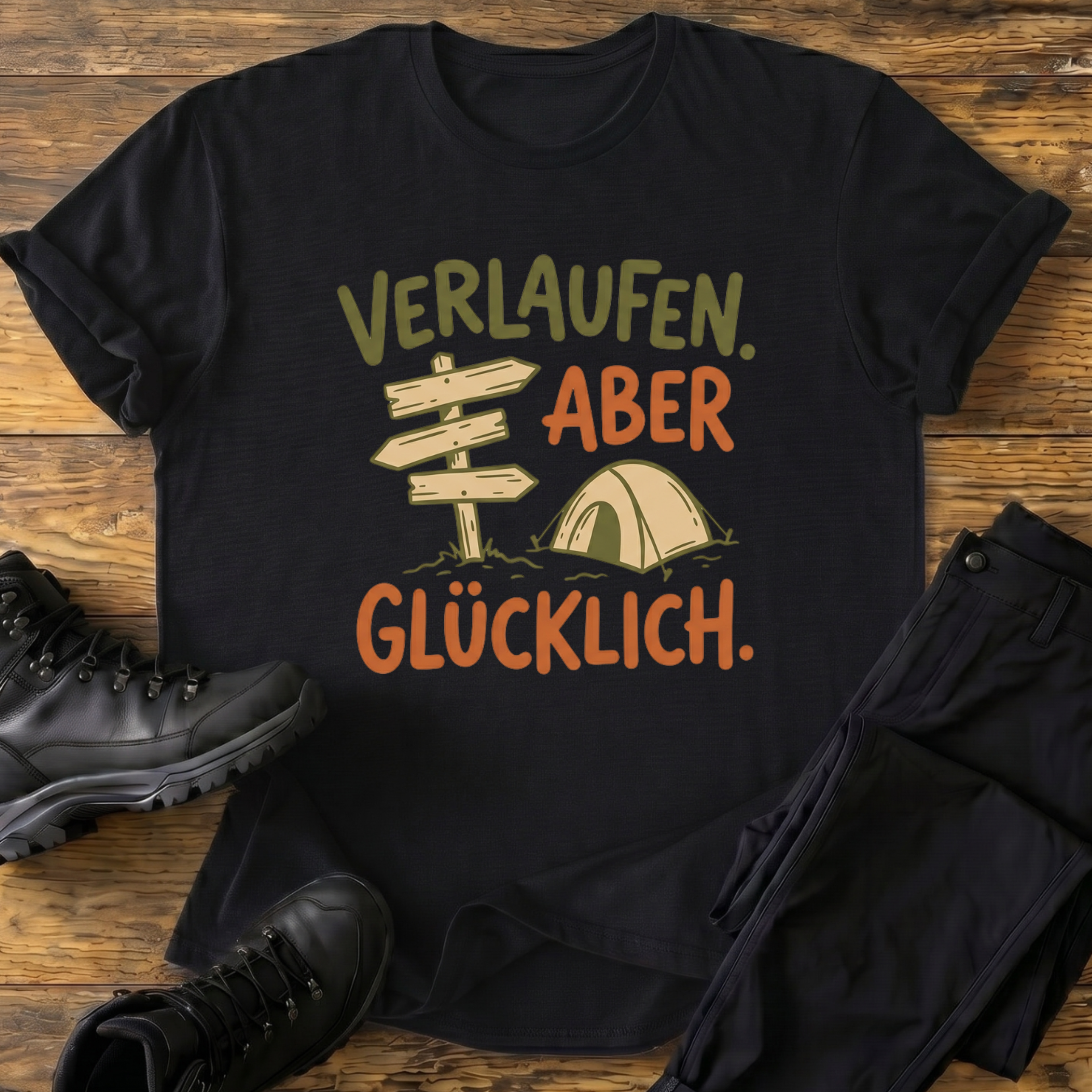 Verlaufen, aber glücklich T-Shirt