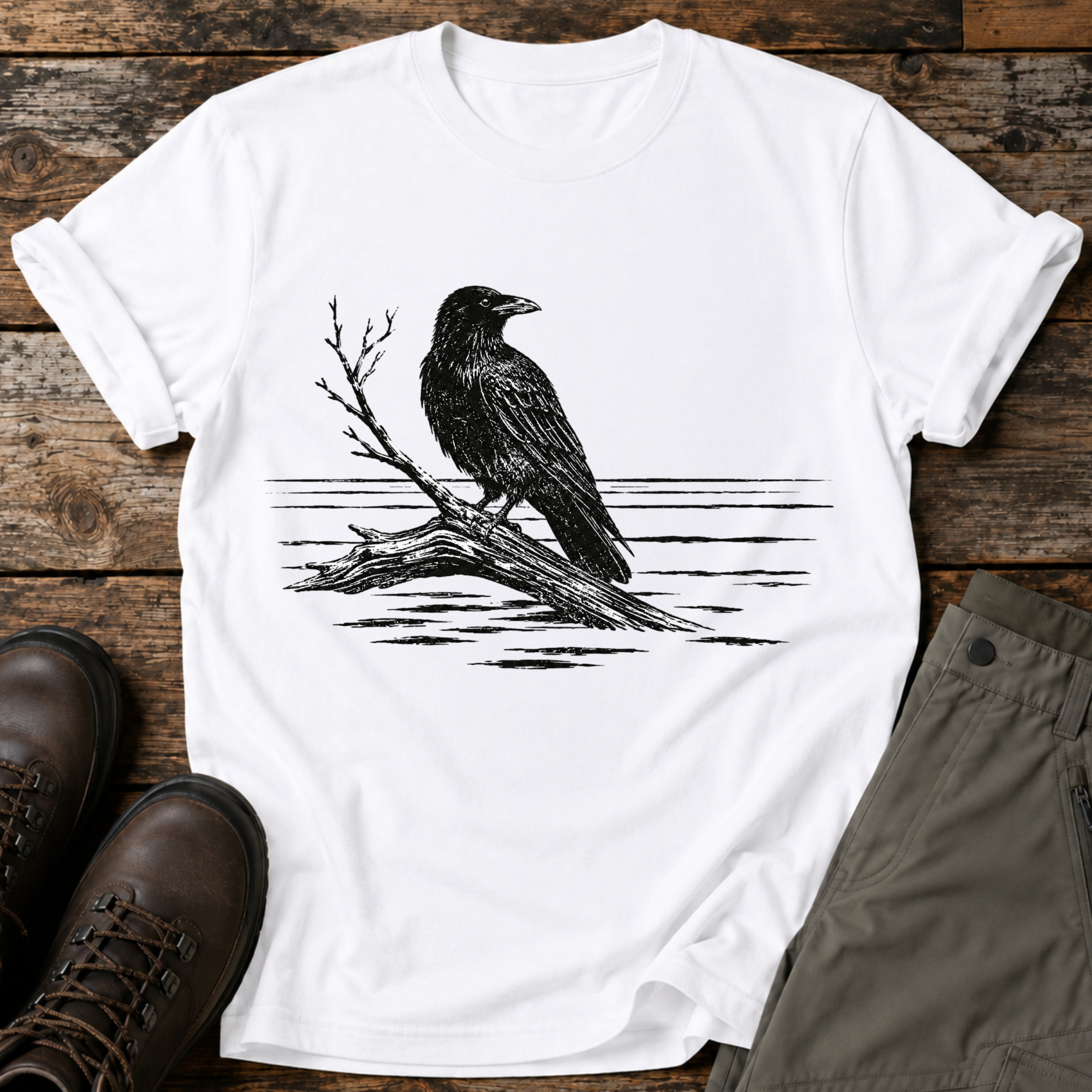 Raben-Ansitz T-shirt
