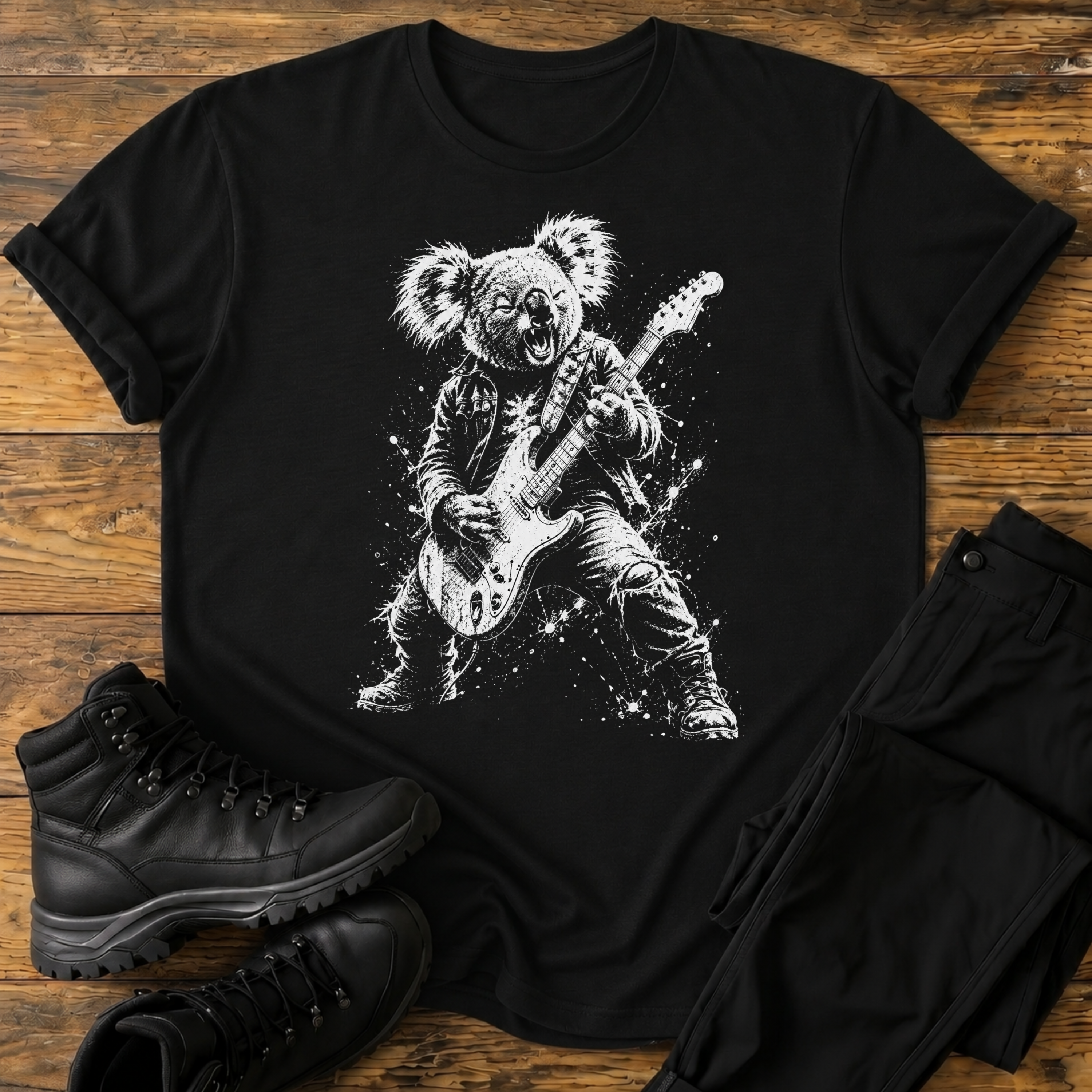 Koala-Krawall-Riff T-Shirt