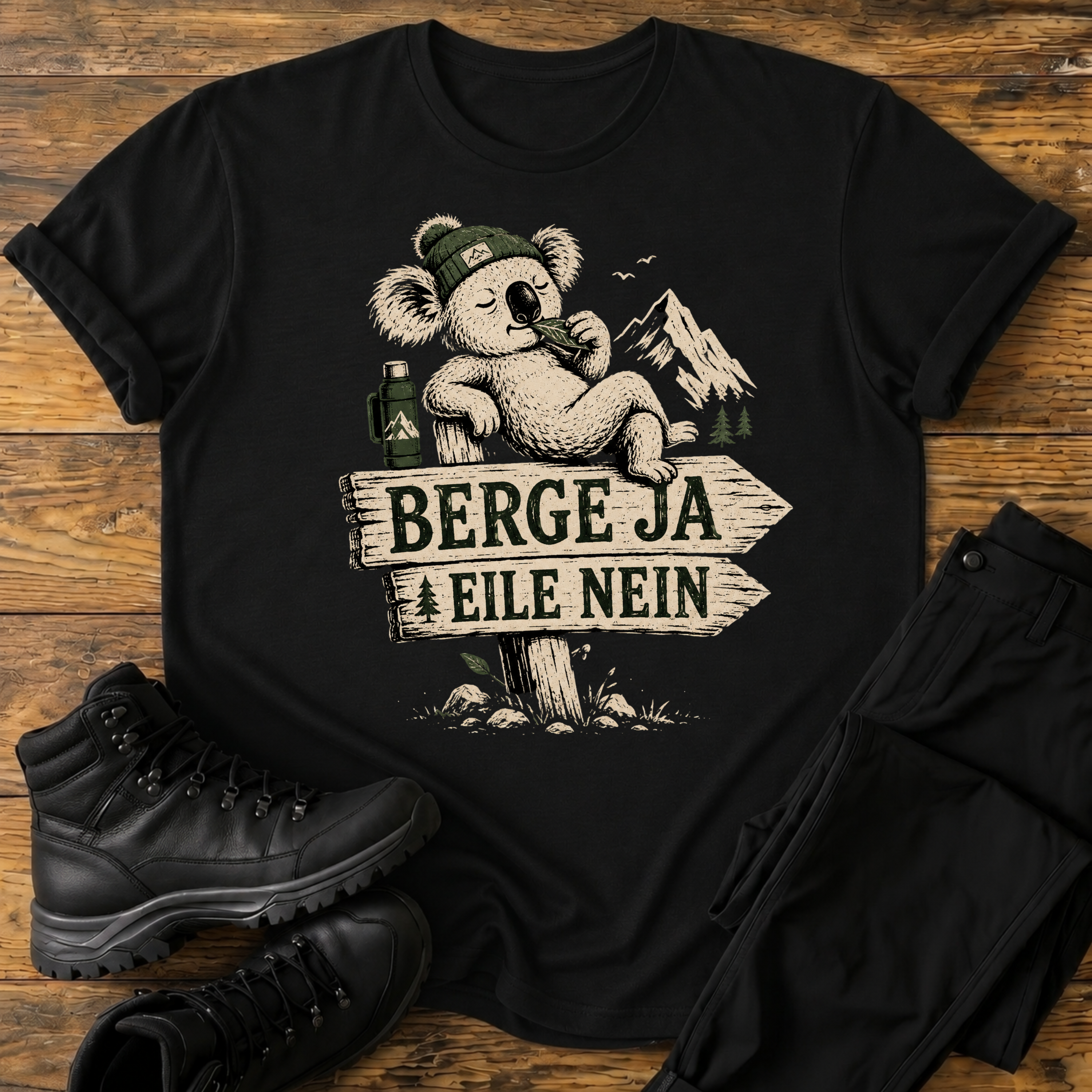 Berge Ja, Eile Nein T-Shirt