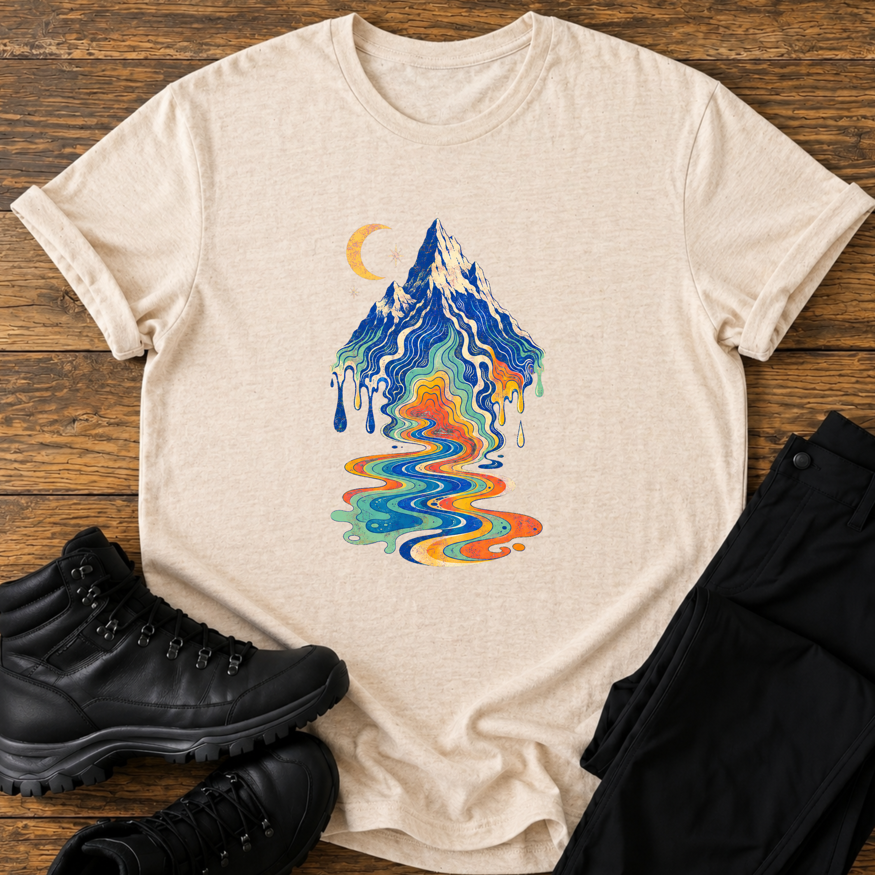 Schmelzender Berg T-Shirt