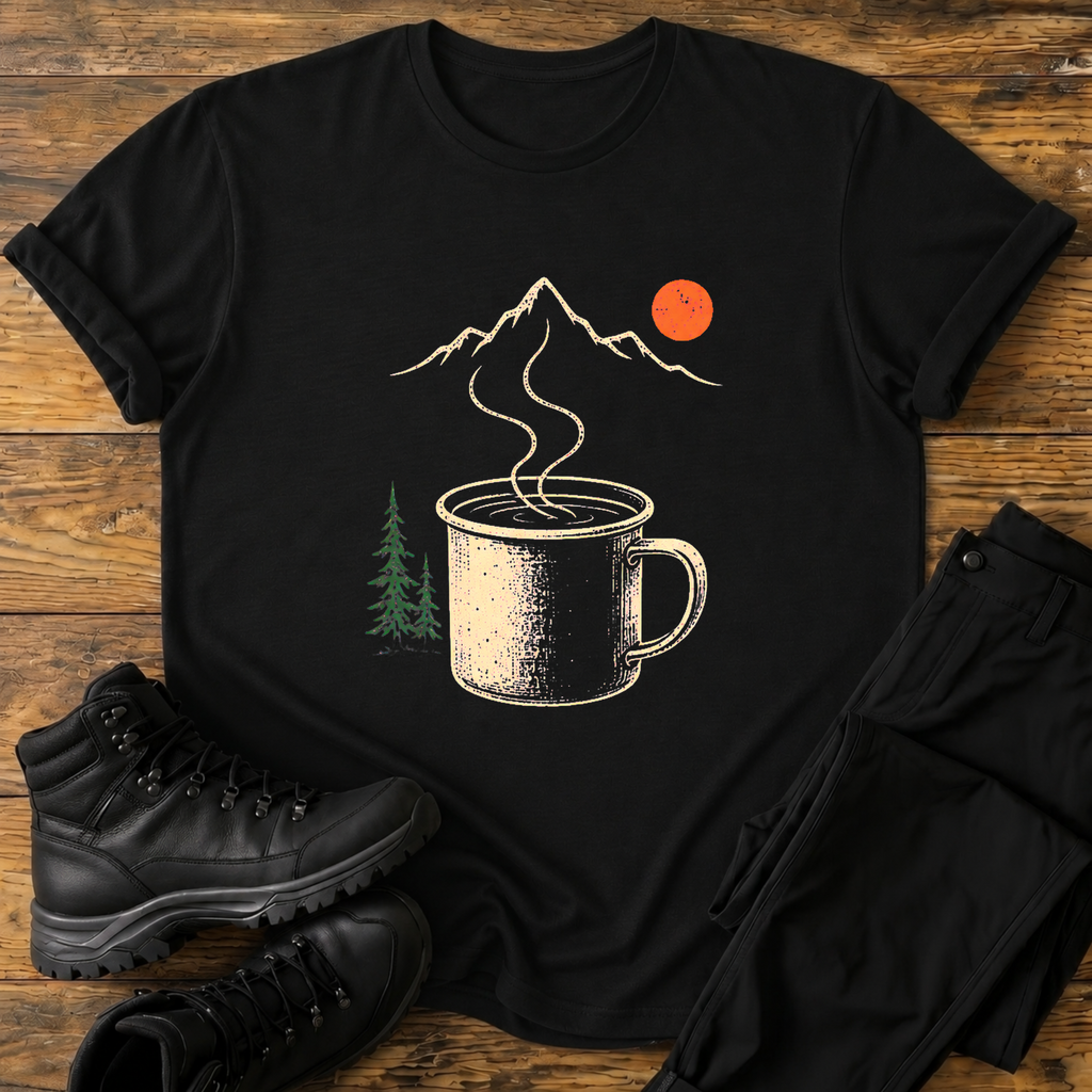 Gipfel-Dampf T-Shirt