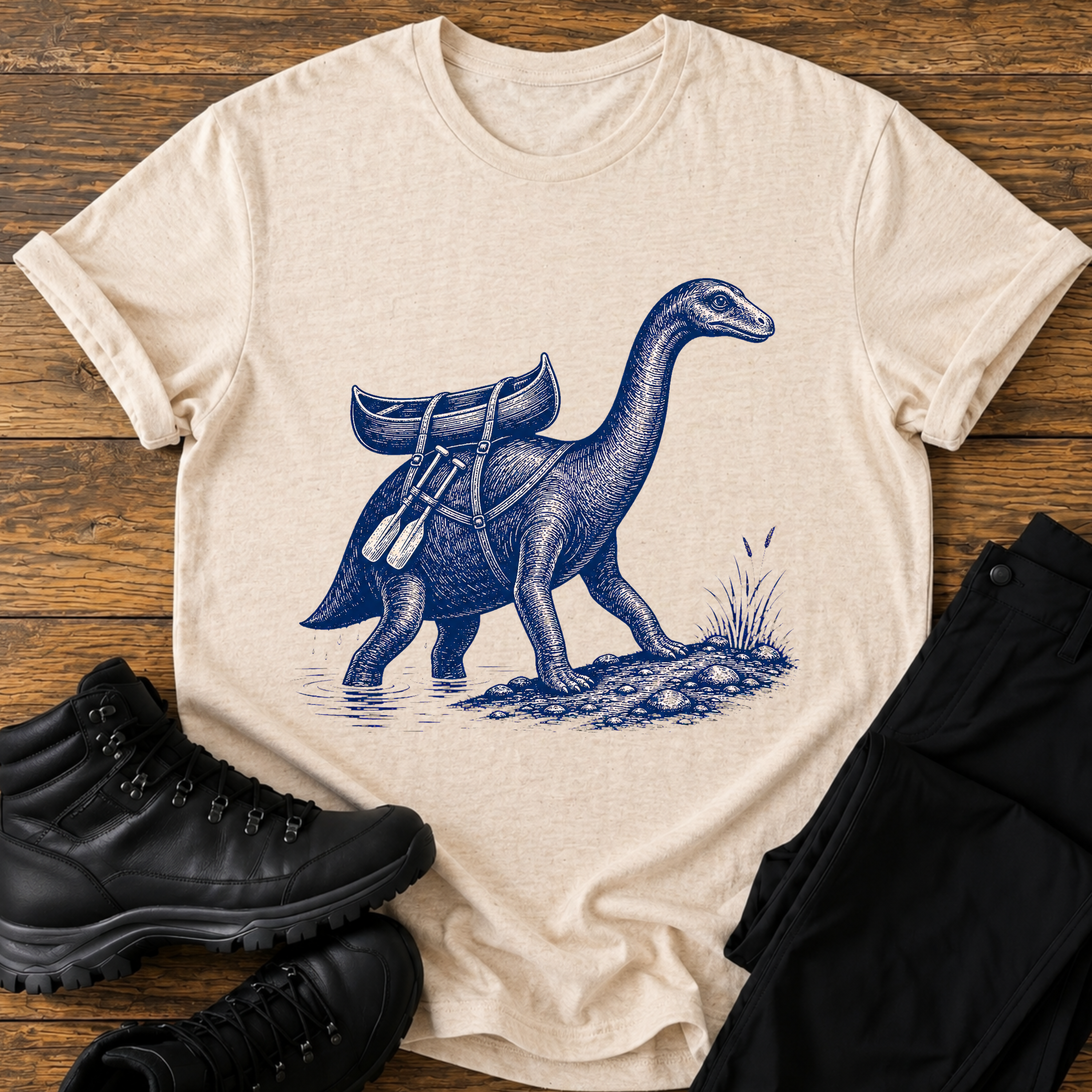 Das paddelnde Ungeheuer T-Shirt